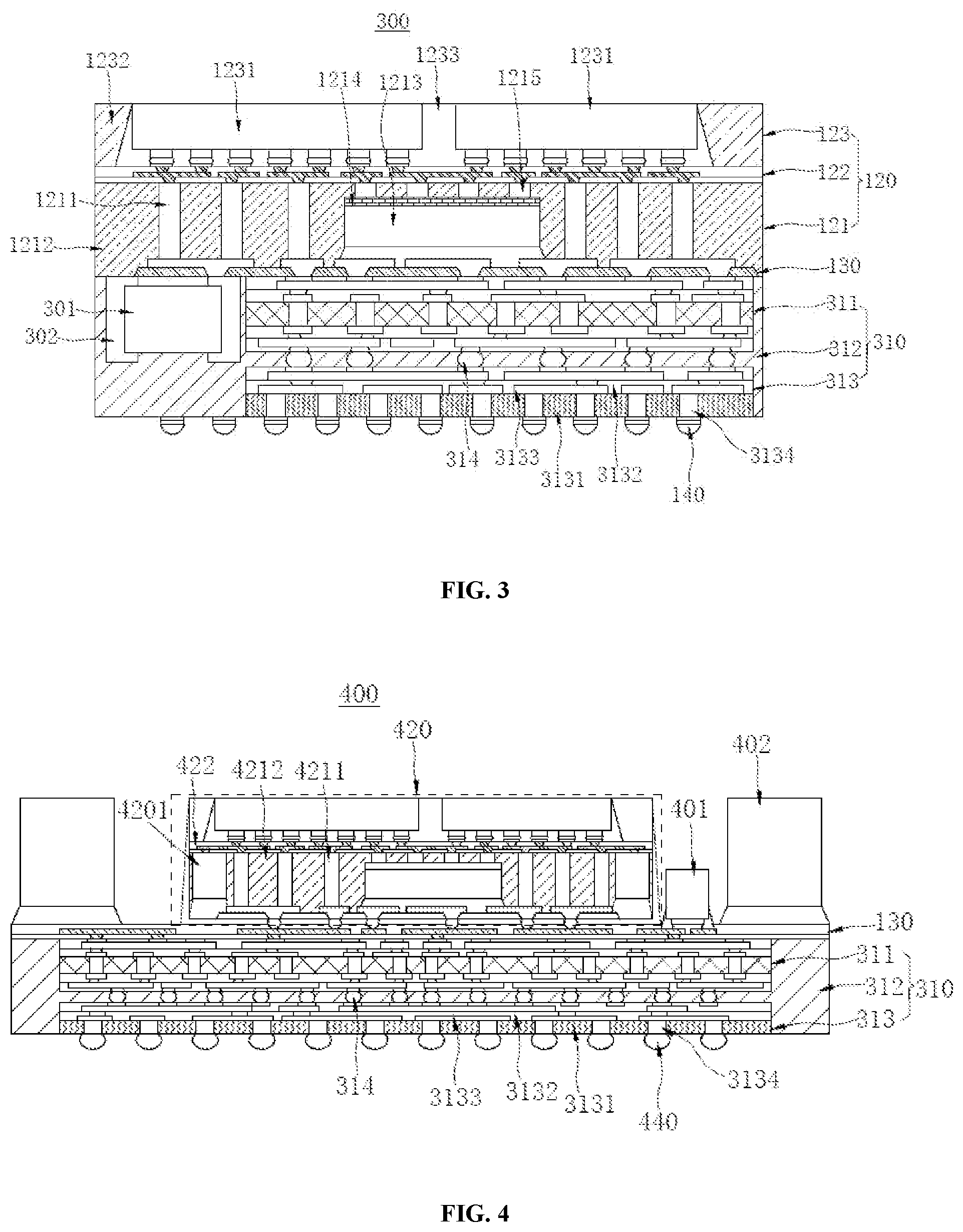 Patent US12581965 Figure 2 – Packaging structure and manufacturing method thereof