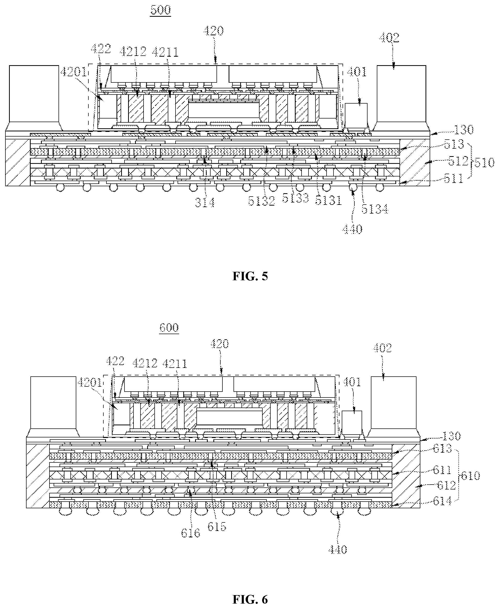 Patent US12581965 Figure 3 – Packaging structure and manufacturing method thereof