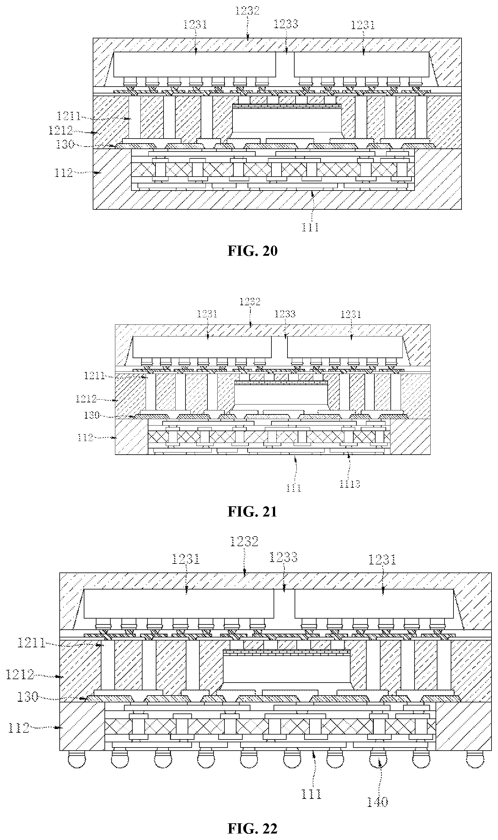 Patent US12581965 Figure 8 – Packaging structure and manufacturing method thereof