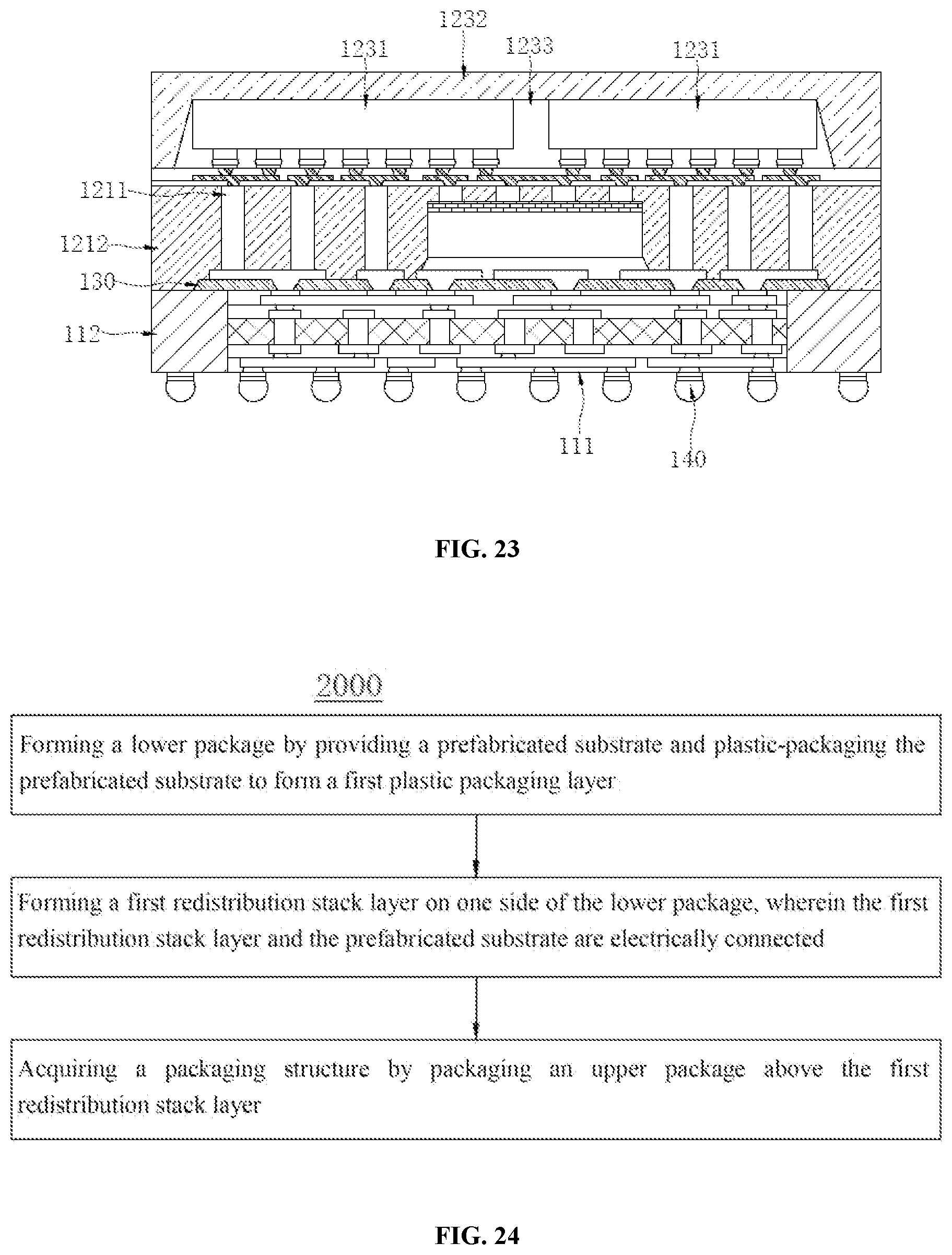 Patent US12581965 Figure 9 – Packaging structure and manufacturing method thereof