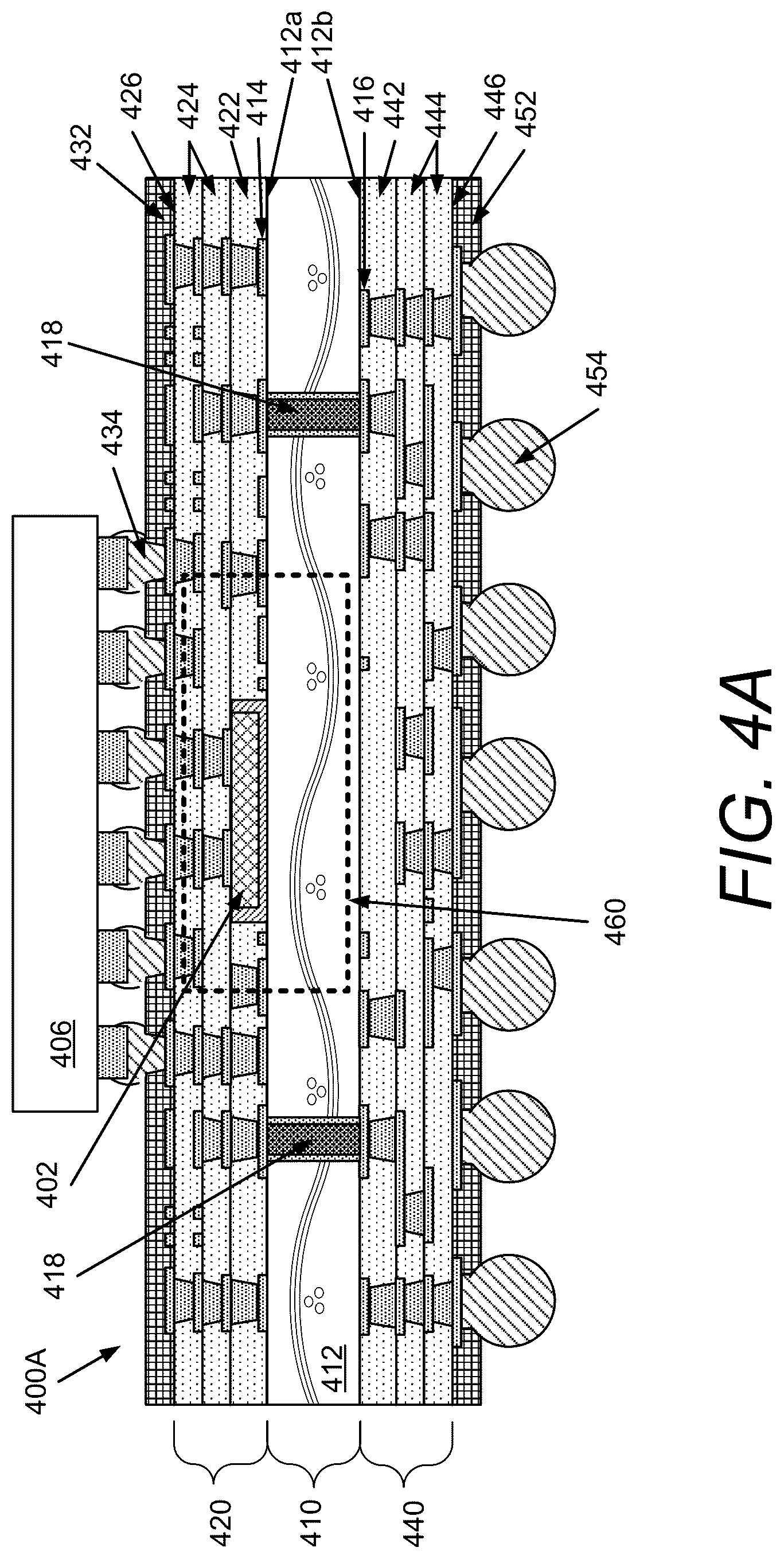 Patent US12581966 Figure 3 – Electronic component placed on core of substrate