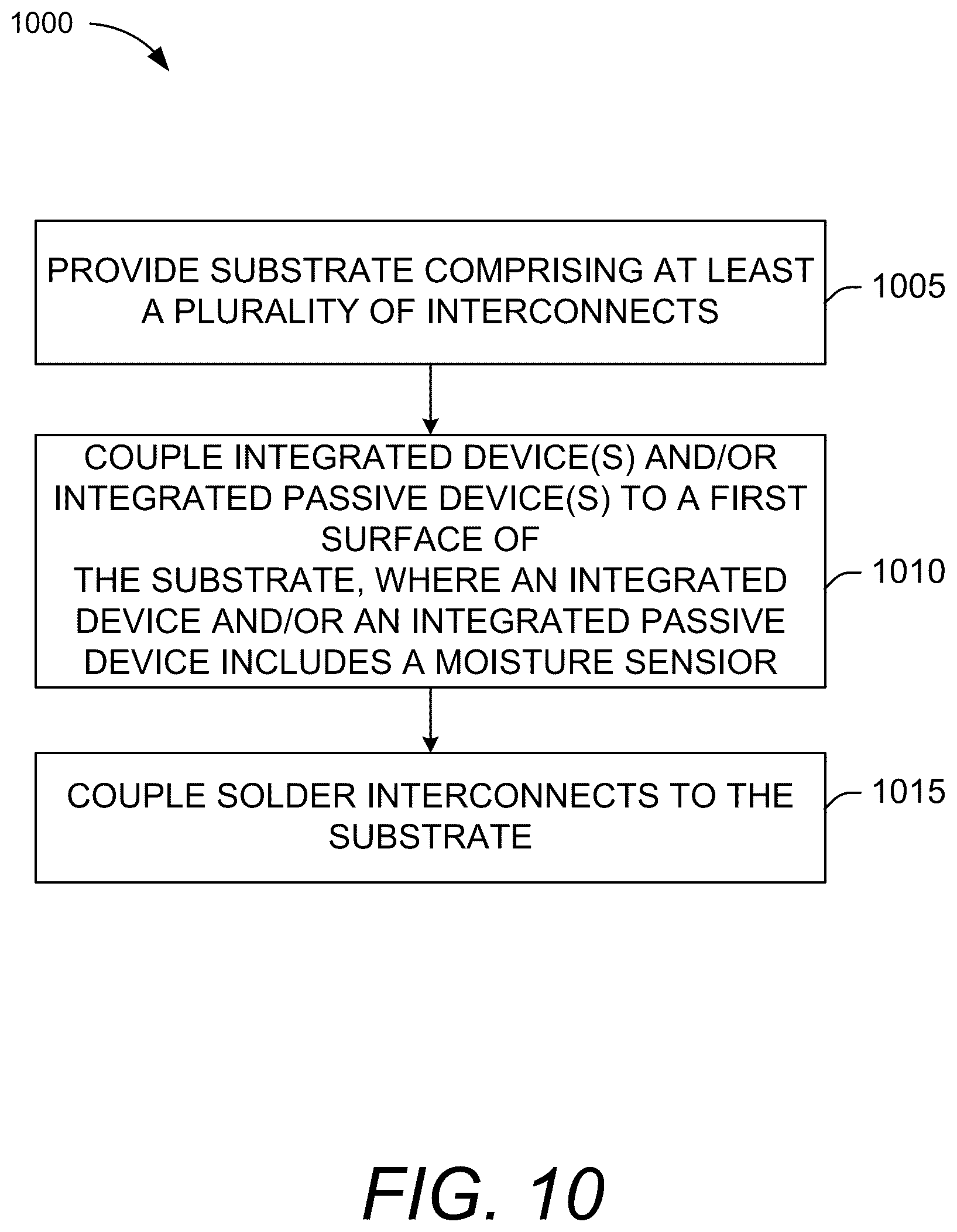 Patent US12581966 Figure 17 – Electronic component placed on core of substrate