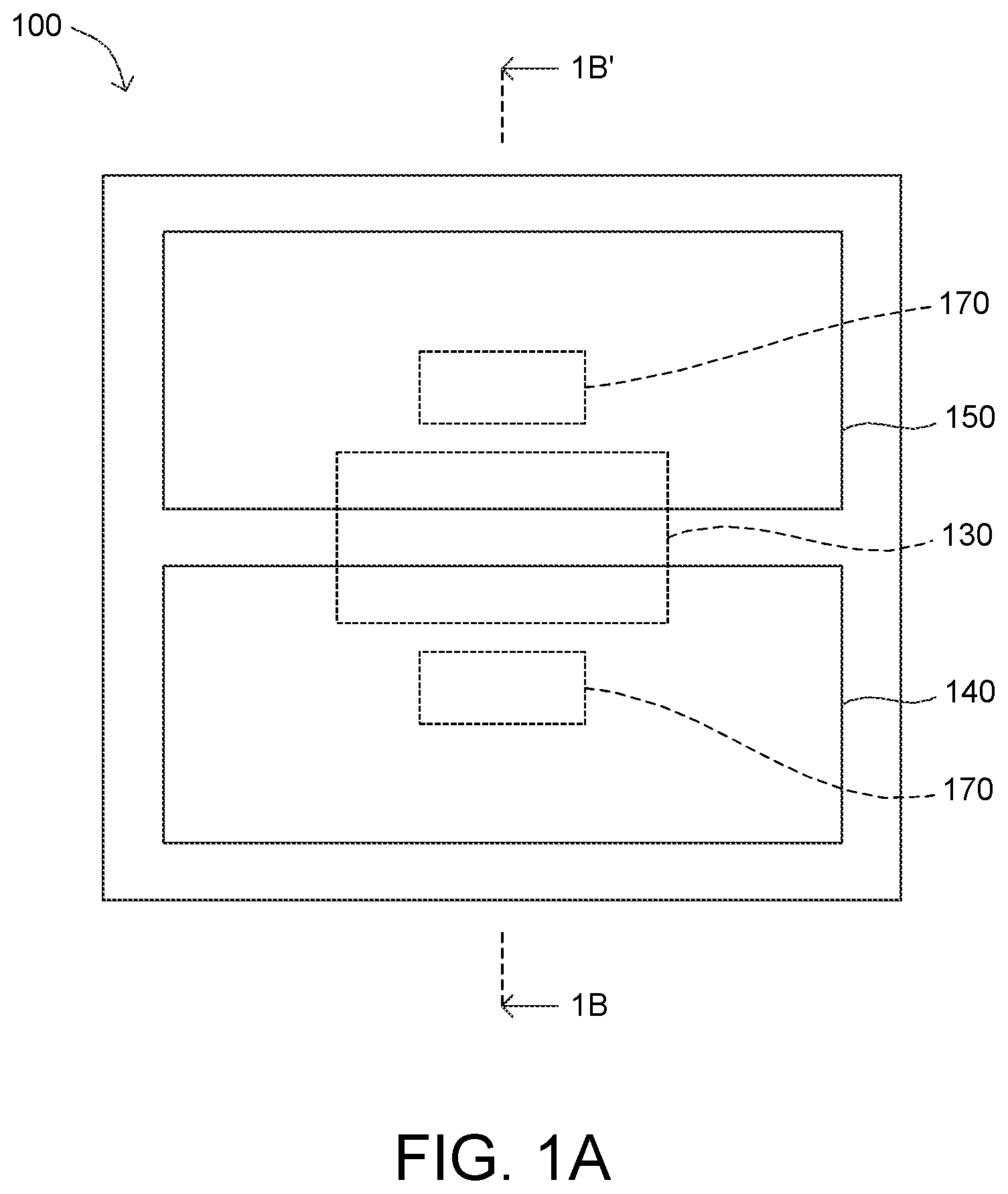 Patent US12581971 Figure 1 – Semiconductor device with bridge die electrically connecting two chips and manufacturing method thereof