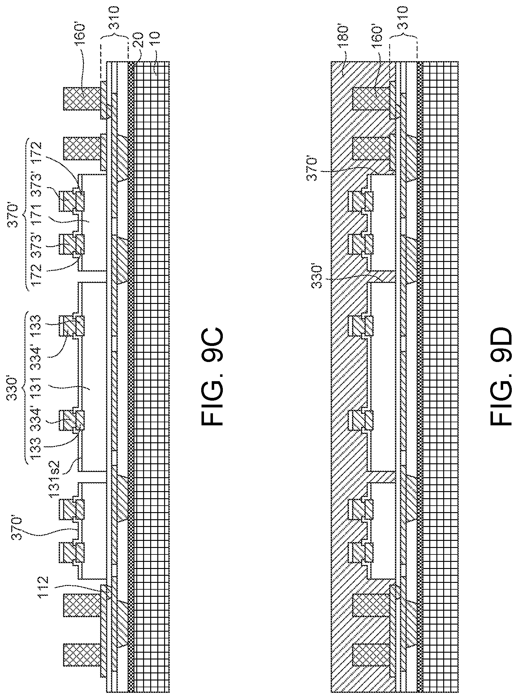 Patent US12581971 Figure 16 – Semiconductor device with bridge die electrically connecting two chips and manufacturing method thereof