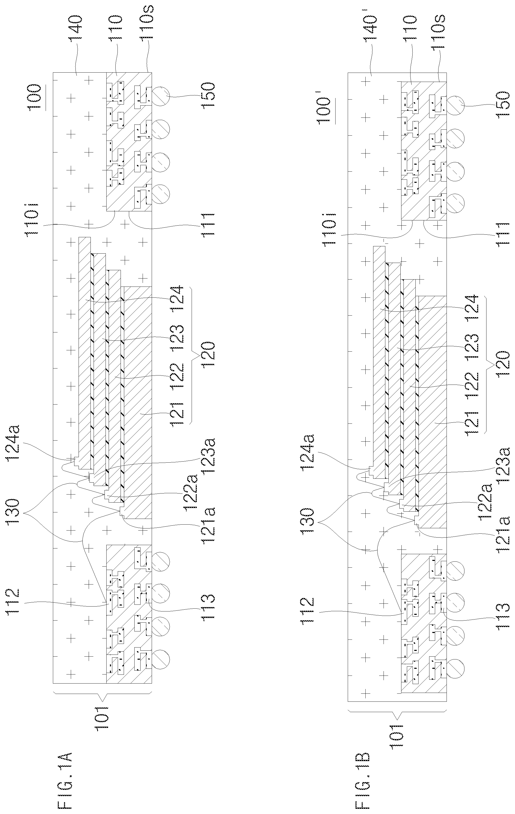 Patent US12581975 Figure 1 – Semiconductor devices and related methods
