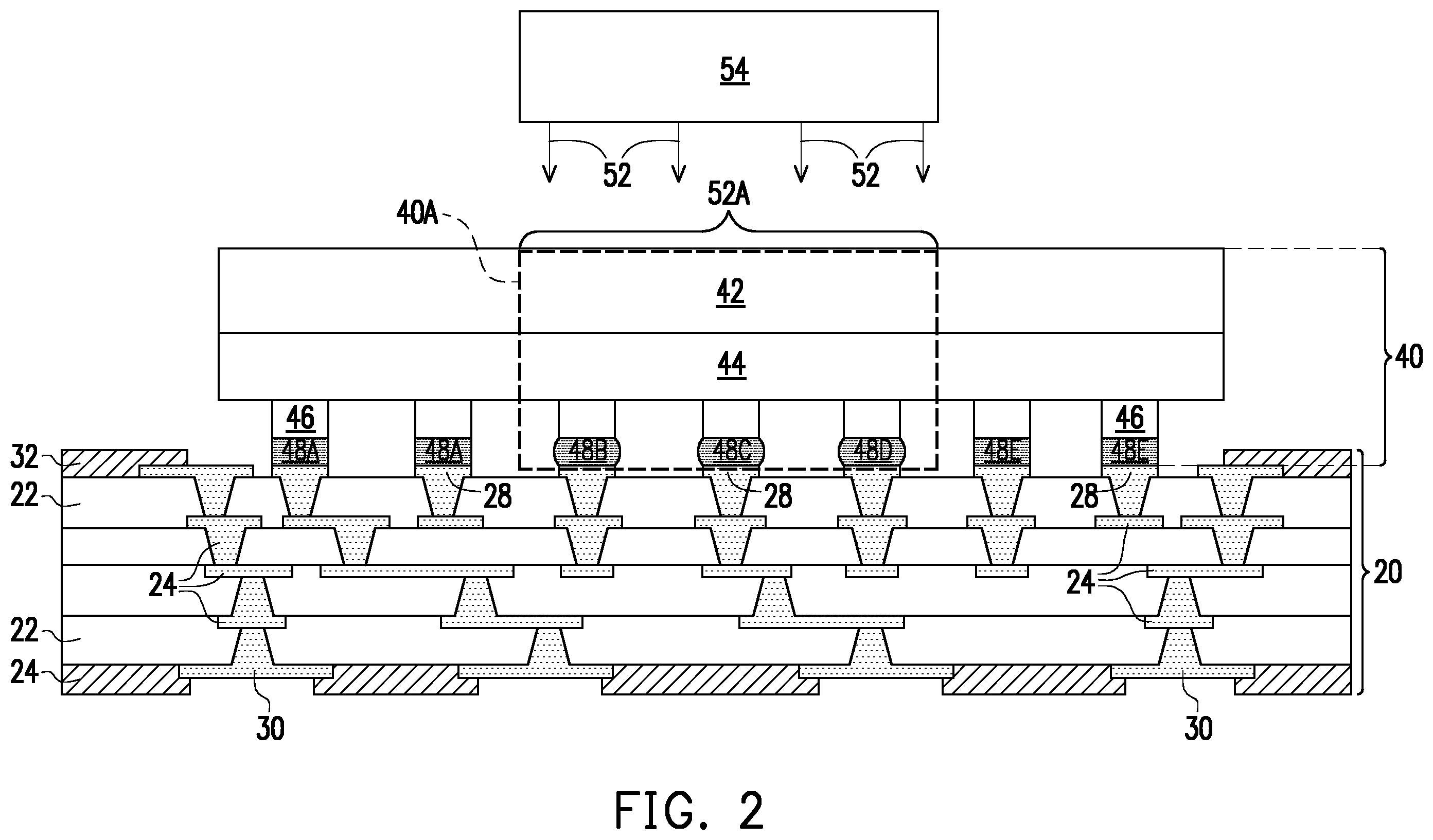 Patent US12581977 Figure 2 – Bonding through multi-shot laser reflow
