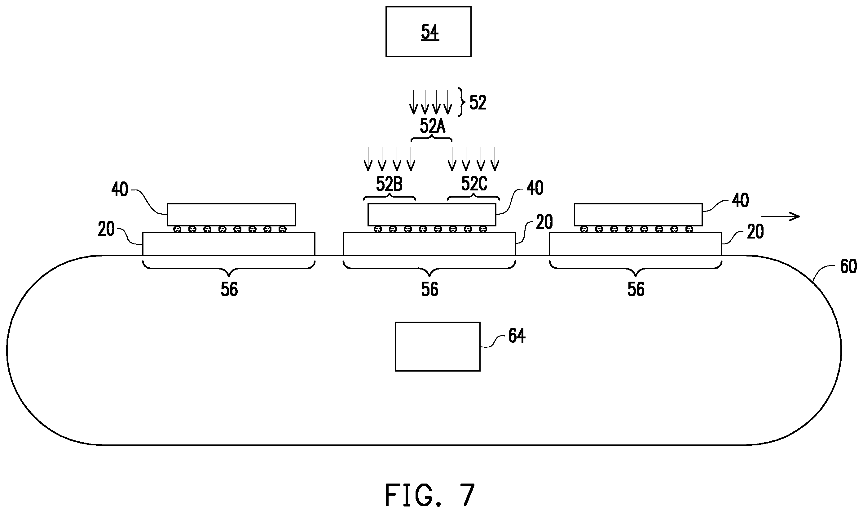 Patent US12581977 Figure 8 – Bonding through multi-shot laser reflow