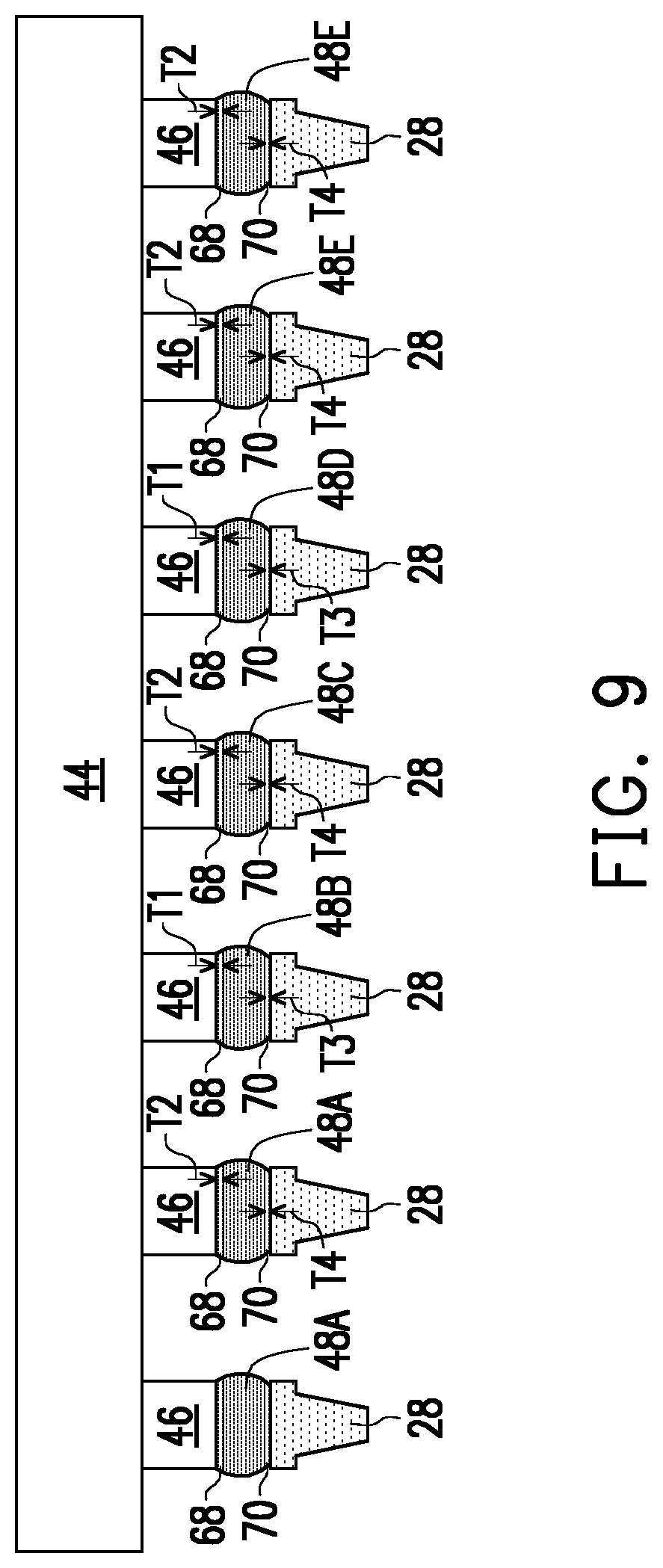 Patent US12581977 Figure 11 – Bonding through multi-shot laser reflow