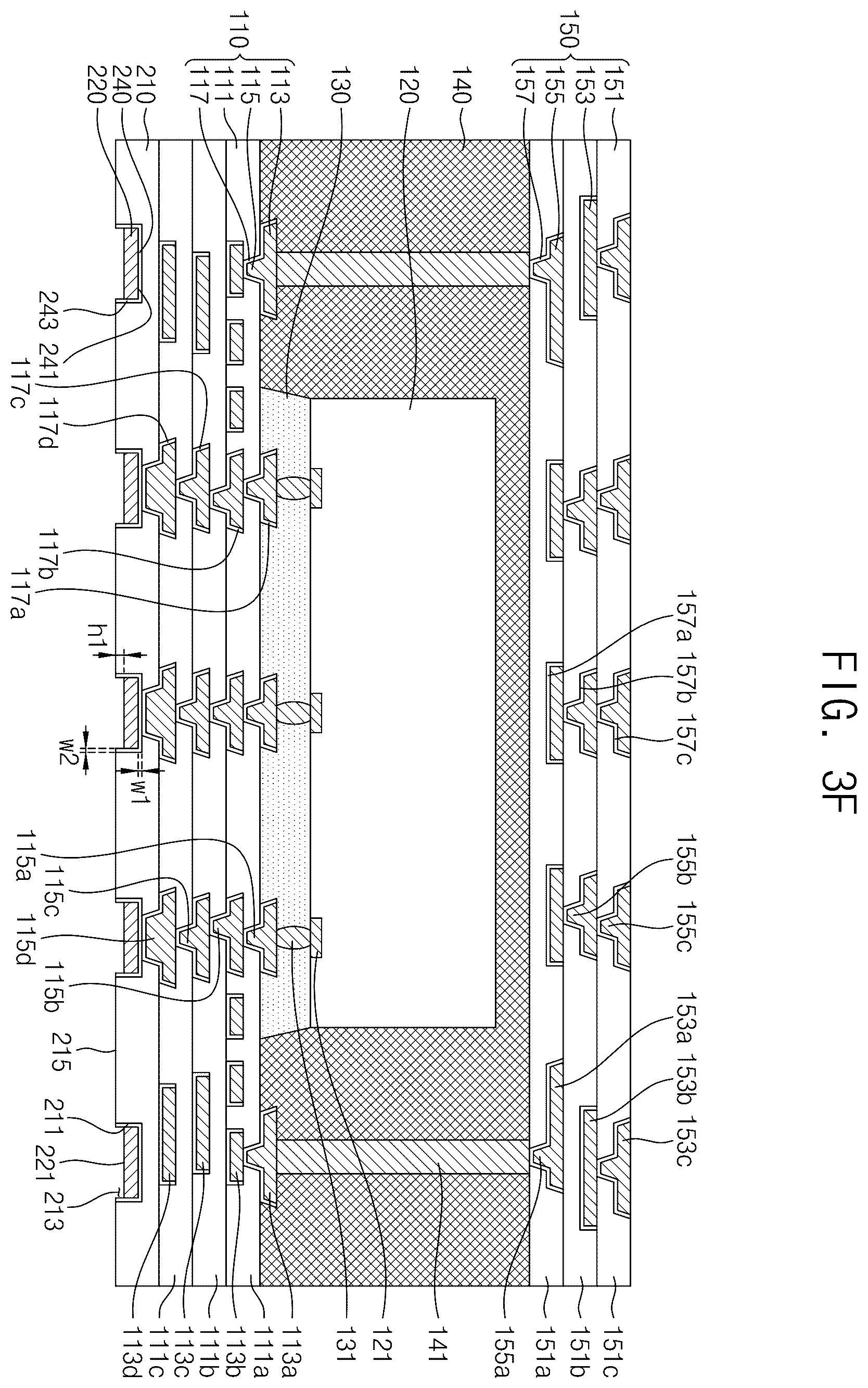 Patent US12581978 Figure 7 – Semiconductor package including under bump metallization pad