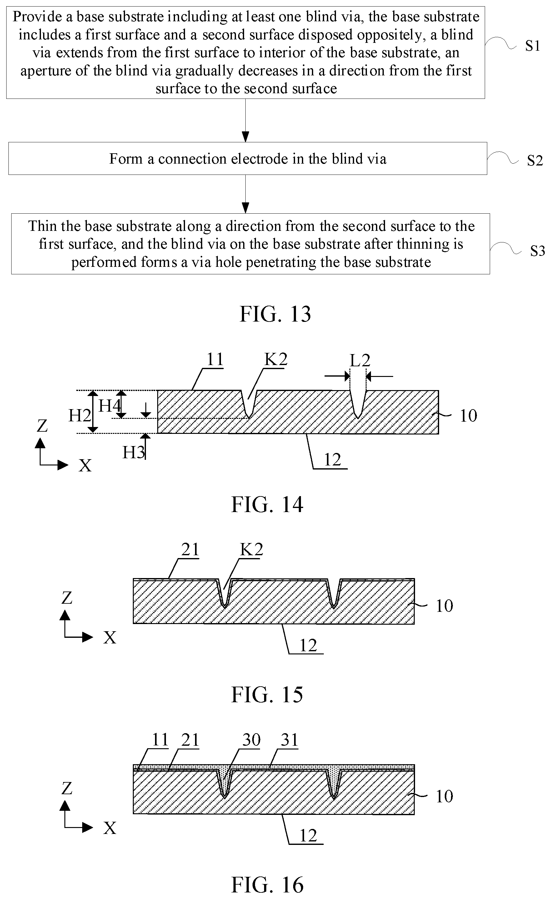 Patent US12581979 Figure 4 – Substrate and preparation method thereof, integrated passive device, and electronic apparatus