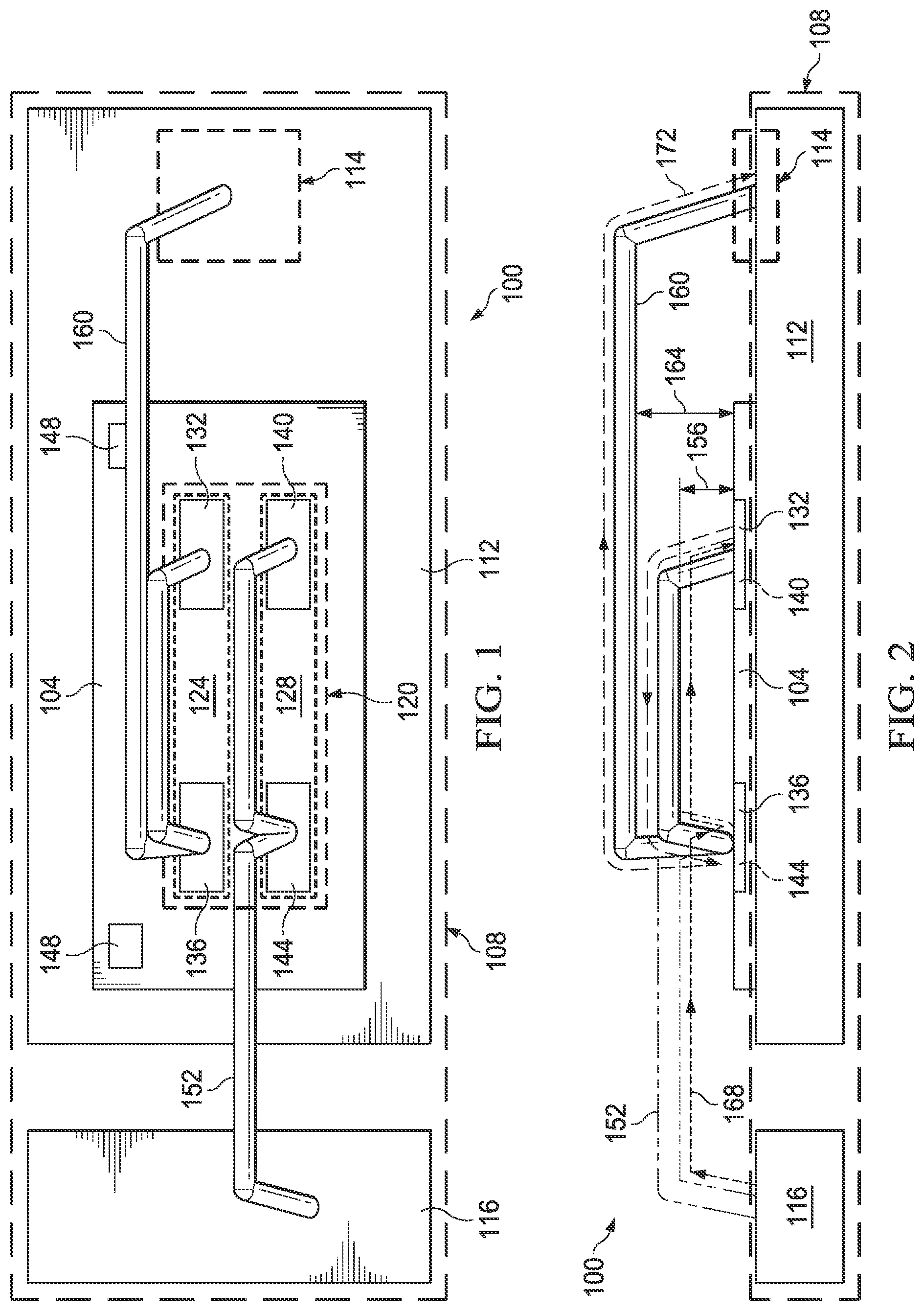 Patent US12581980 Figure 1 – IC package with field effect transistor