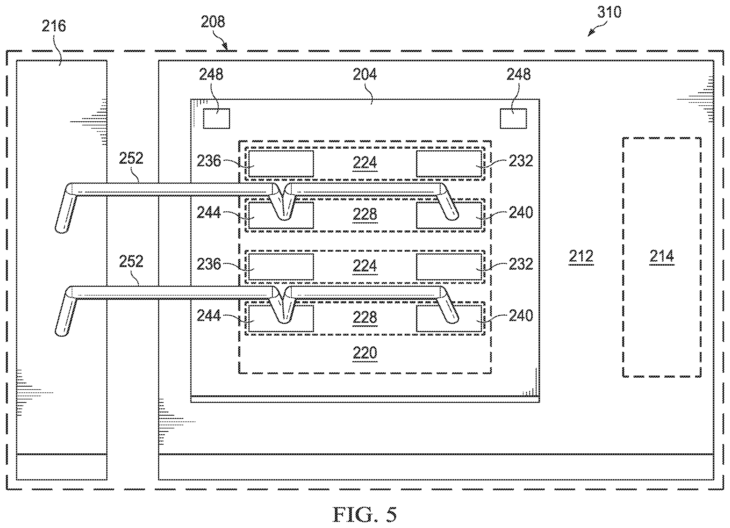 Patent US12581980 Figure 4 – IC package with field effect transistor