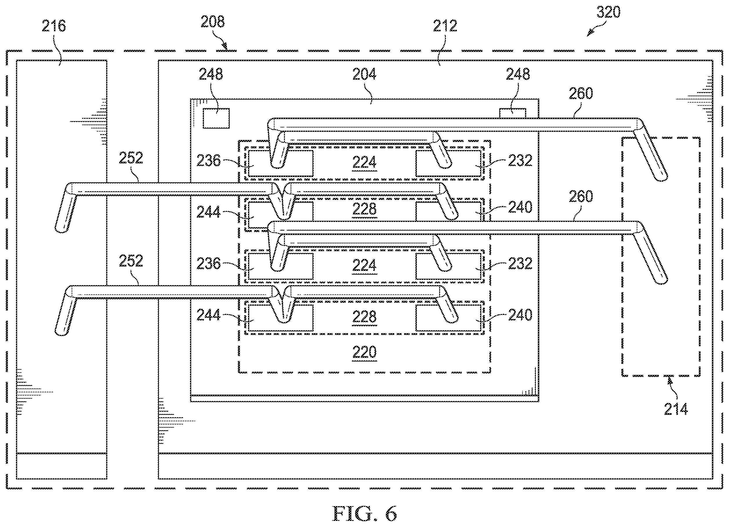 Patent US12581980 Figure 5 – IC package with field effect transistor
