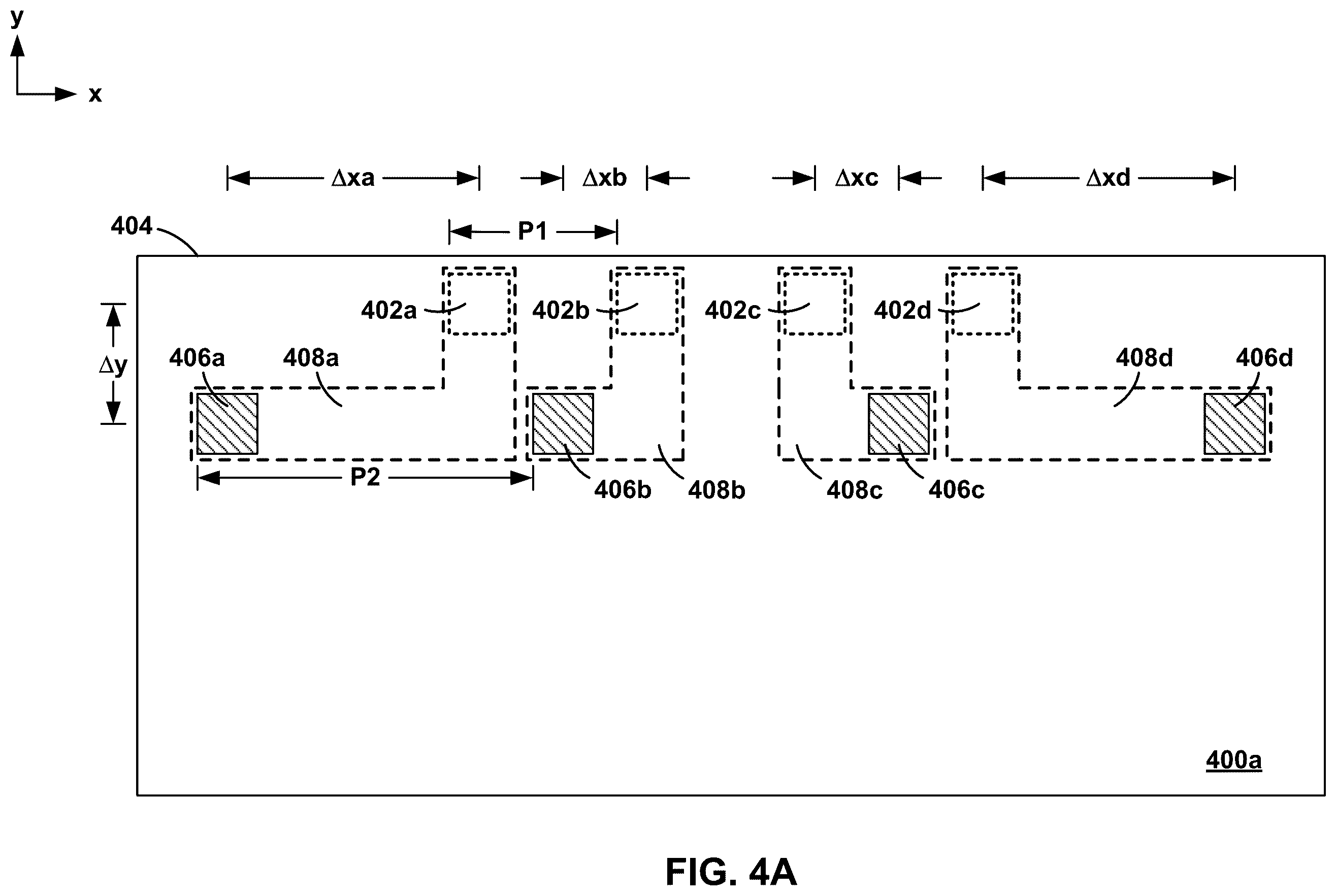 Patent US12581984 Figure 4 – Apparatus and methods for bonding pad redistribution layers in integrated circuits