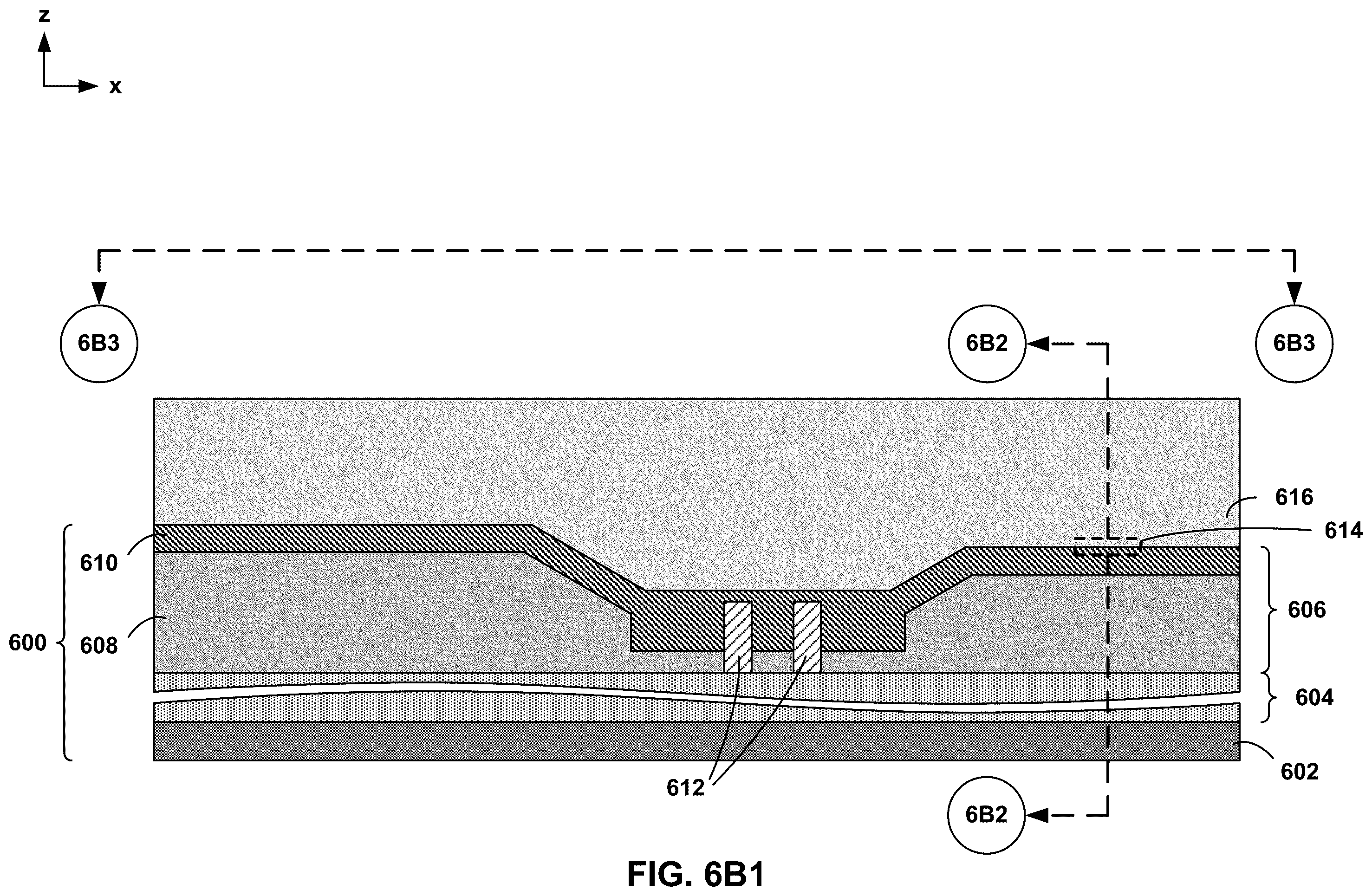 Patent US12581984 Figure 12 – Apparatus and methods for bonding pad redistribution layers in integrated circuits