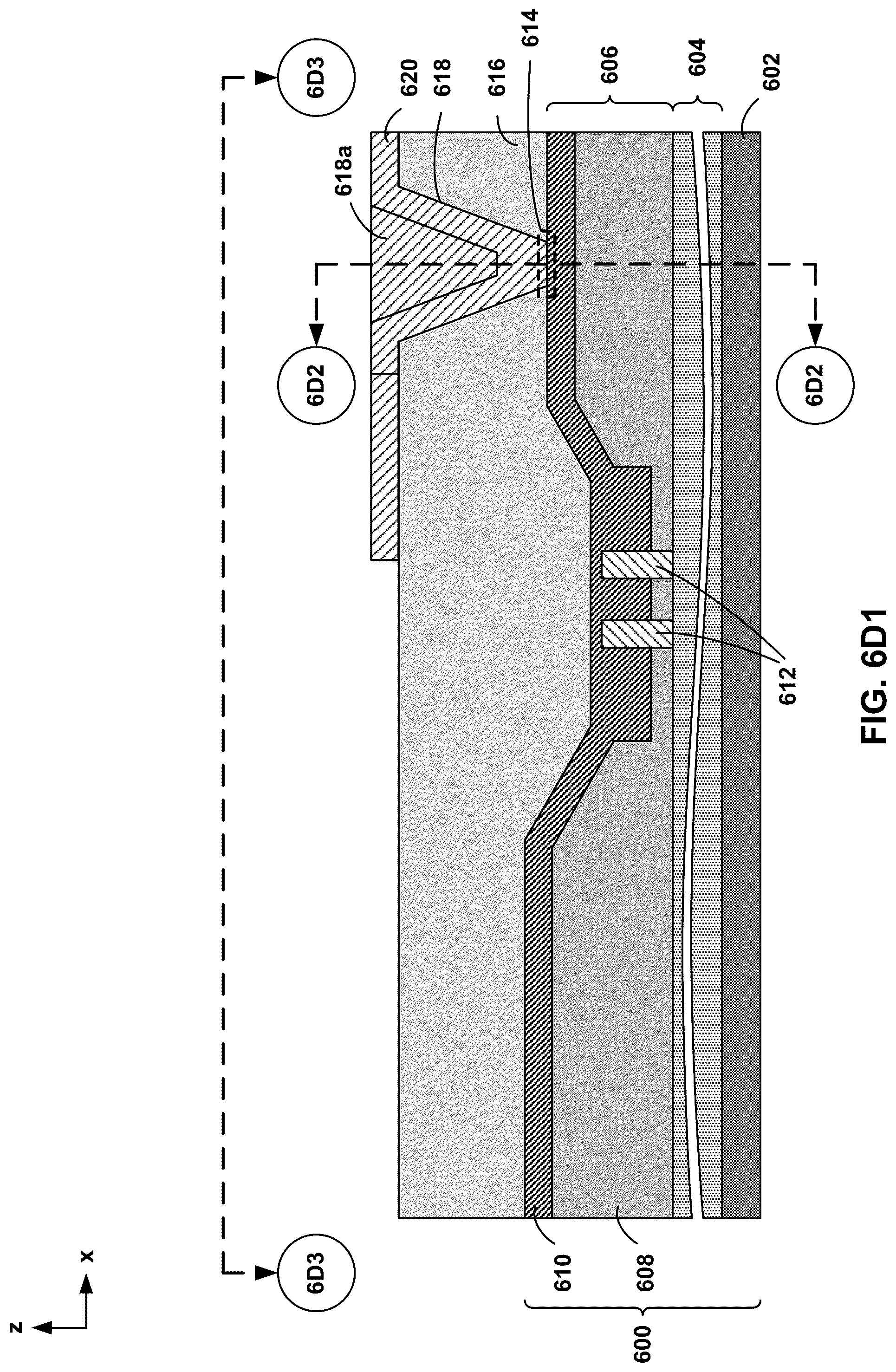 Patent US12581984 Figure 18 – Apparatus and methods for bonding pad redistribution layers in integrated circuits