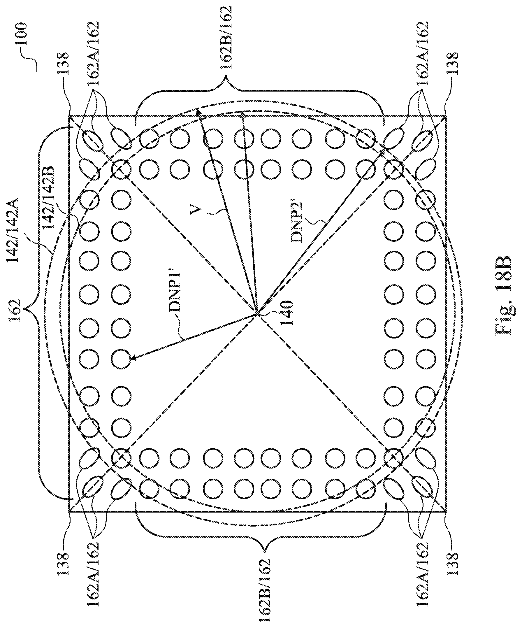 Patent US12581985 Figure 19 – Pad design for reliability enhancement in packages