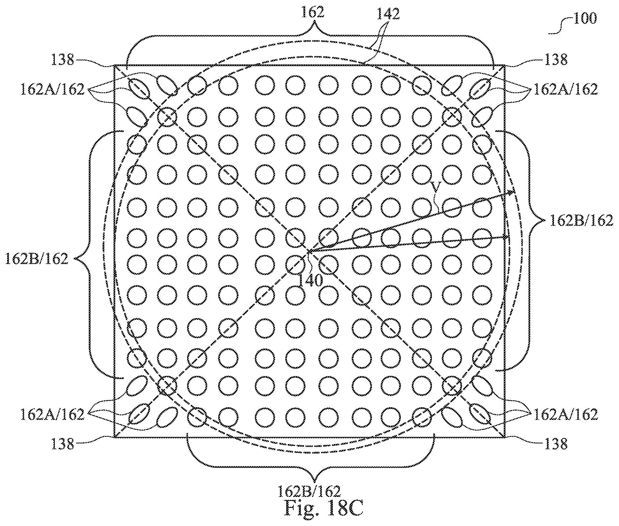 Patent US12581985 Figure 20 – Pad design for reliability enhancement in packages