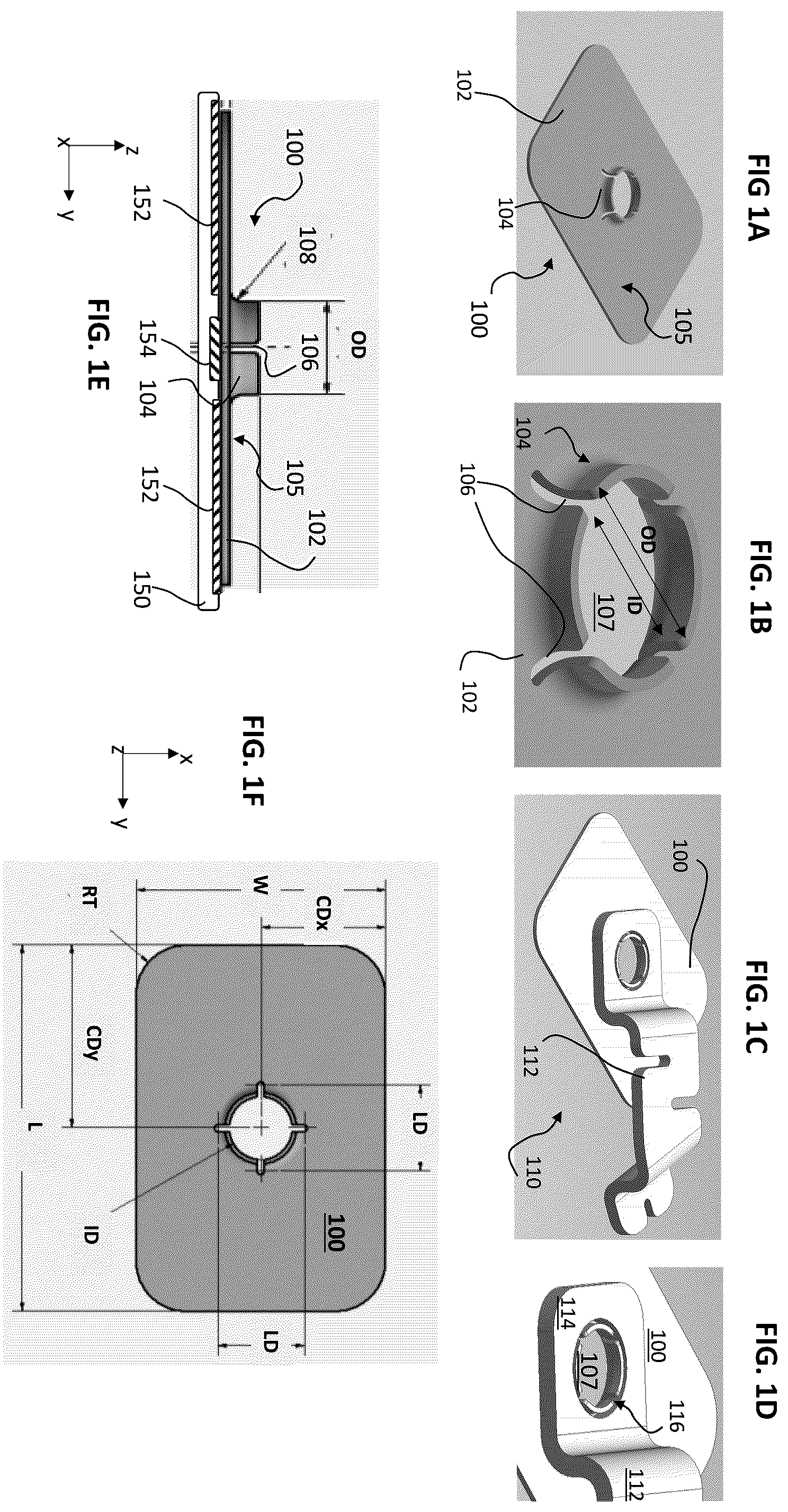 Patent US12581990 — Metal tab for power semiconductor module — Figure 1