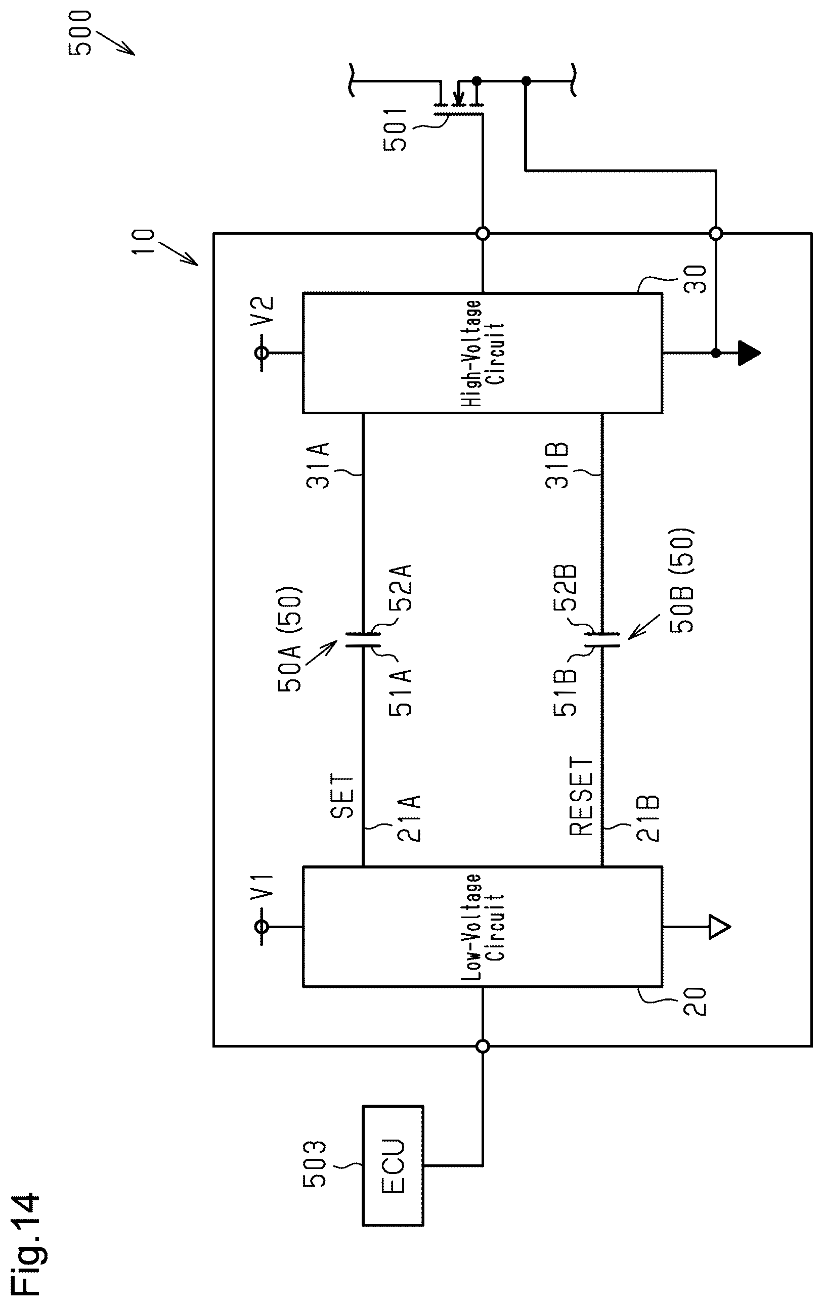 Patent US12581992 Figure 14 – Insulation module and gate driver