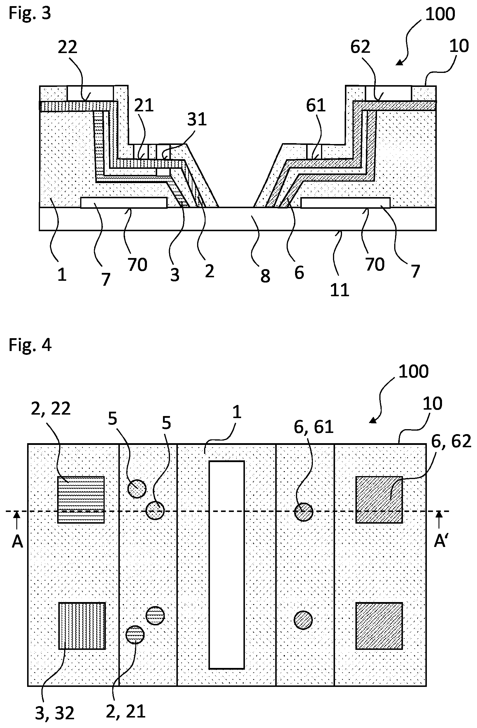 Patent US12581993 Figure 2 – Assembly for a power module, power module and method for producing an assembly for a power module
