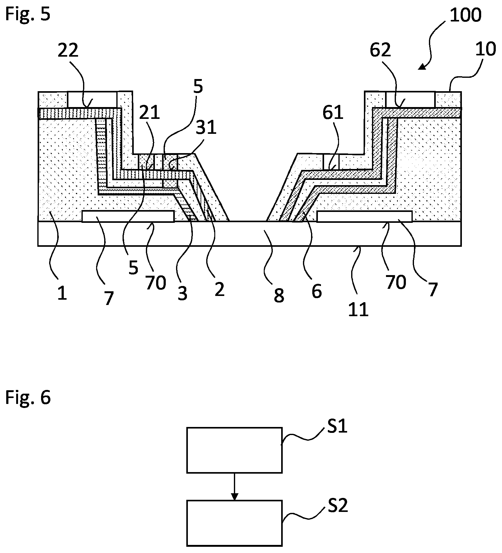 Patent US12581993 Figure 3 – Assembly for a power module, power module and method for producing an assembly for a power module