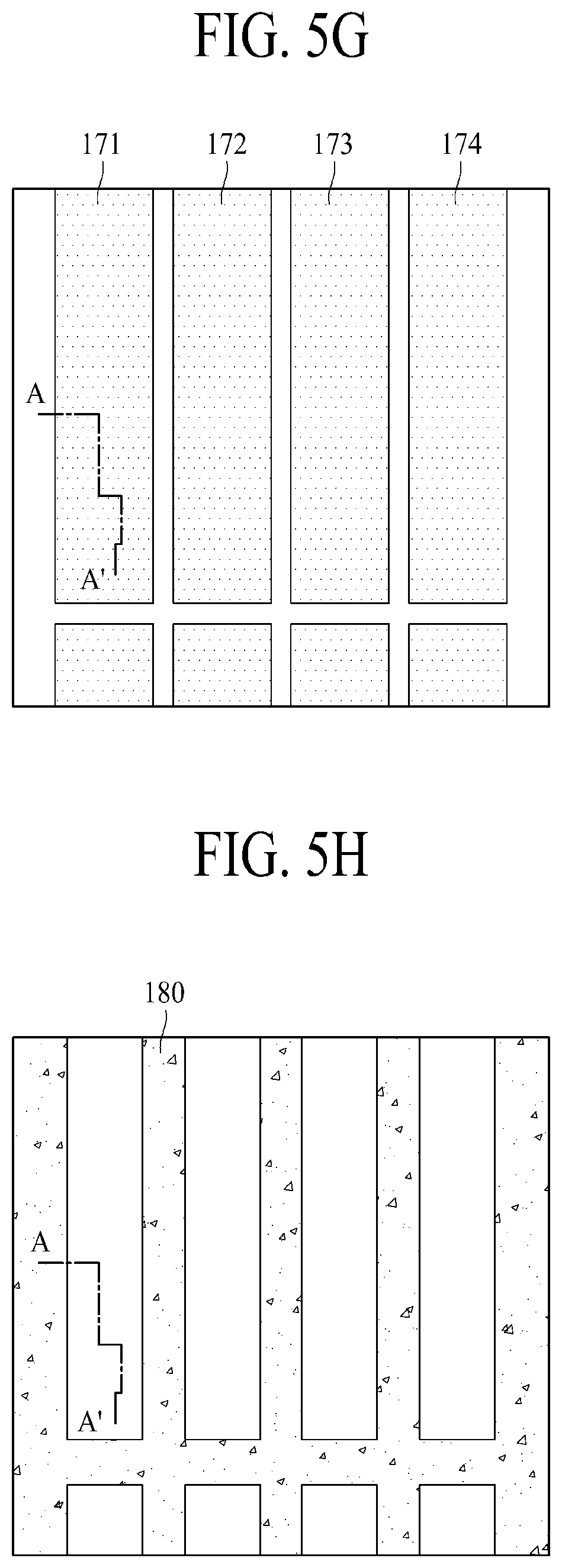 Patent US12581995 Figure 8 – Light emitting display panel