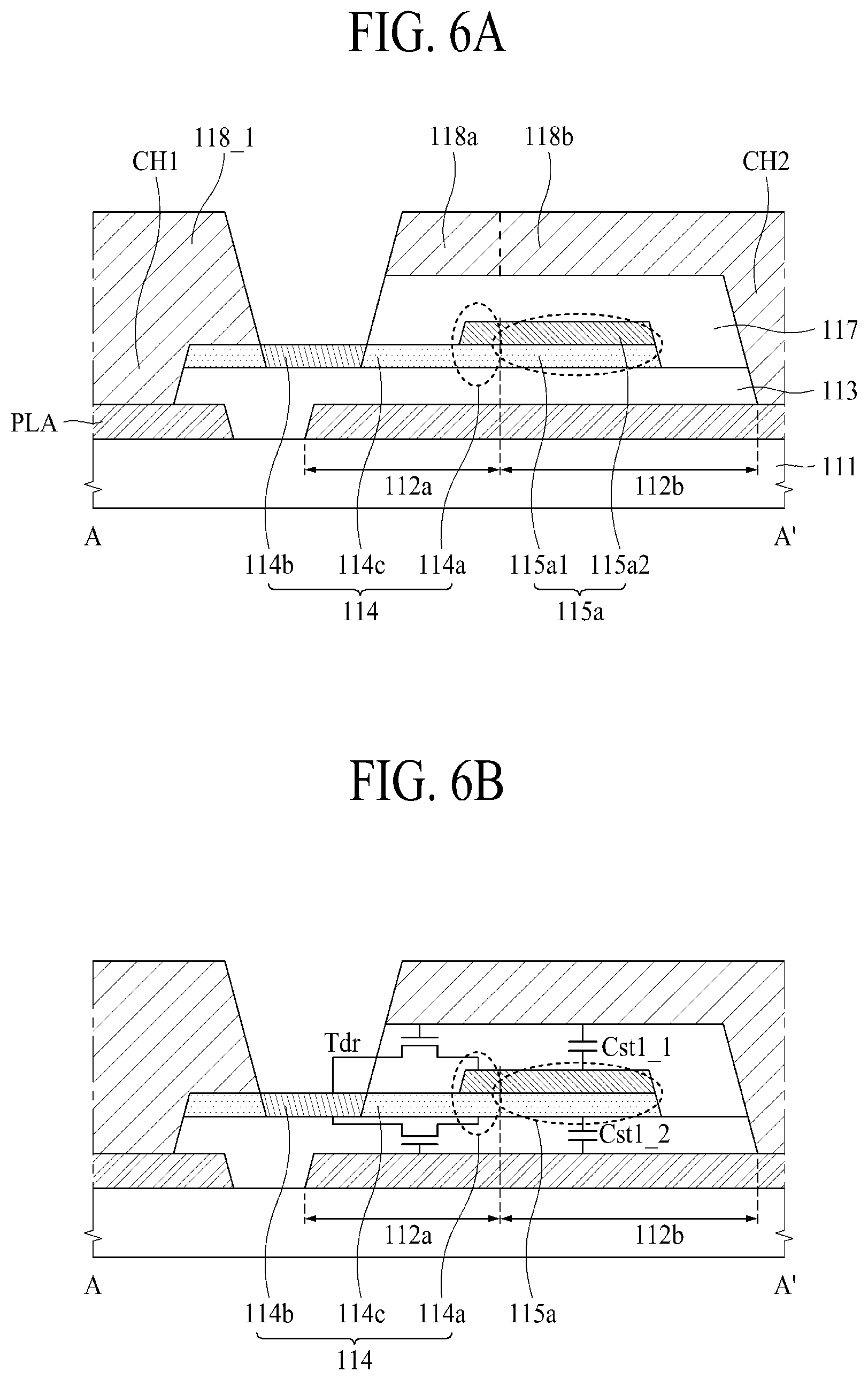 Patent US12581995 Figure 9 – Light emitting display panel