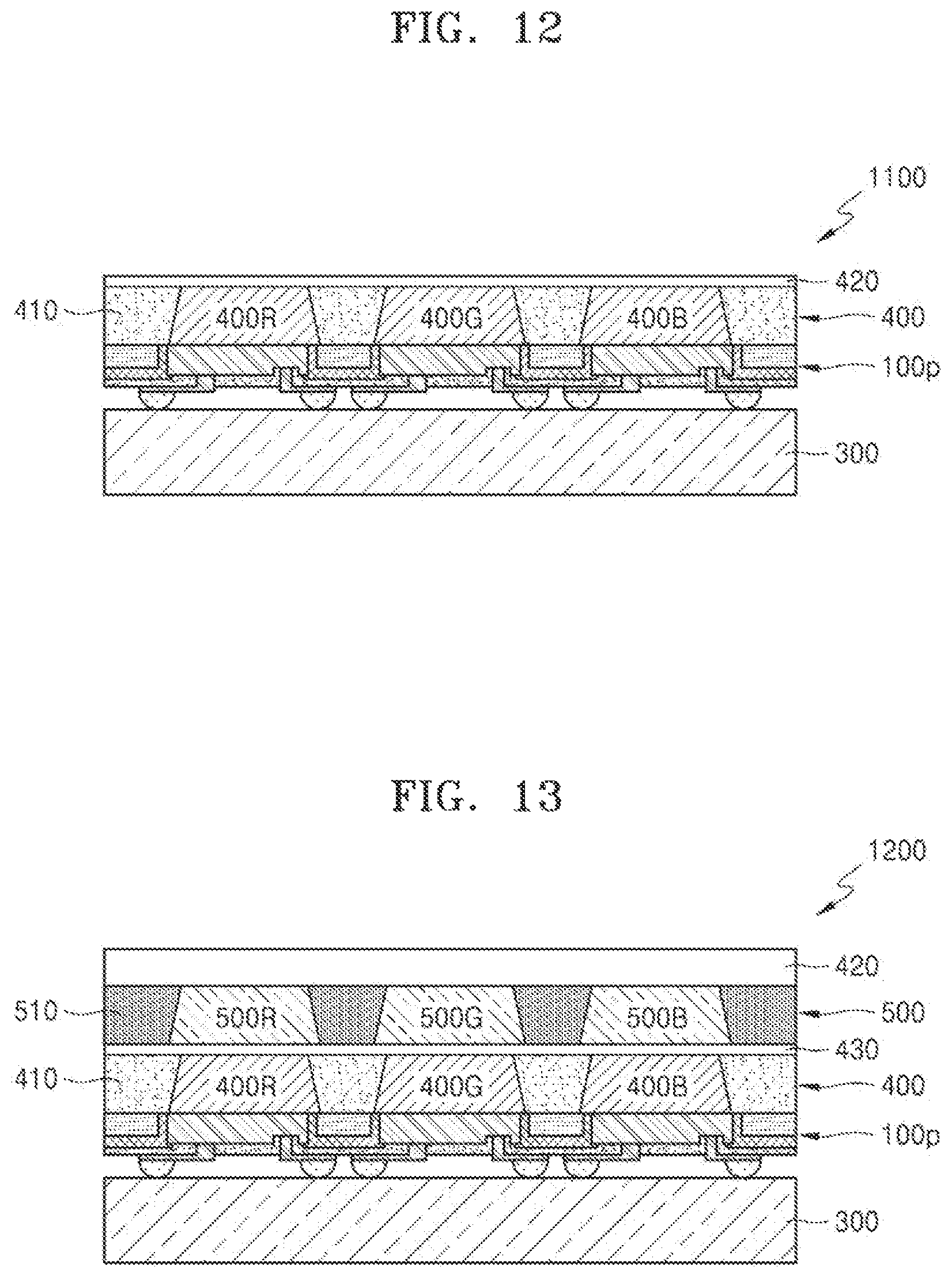 Patent US12581999 Figure 14 – Semiconductor light emitting device, display apparatus including the same, and method of manufacturing the same