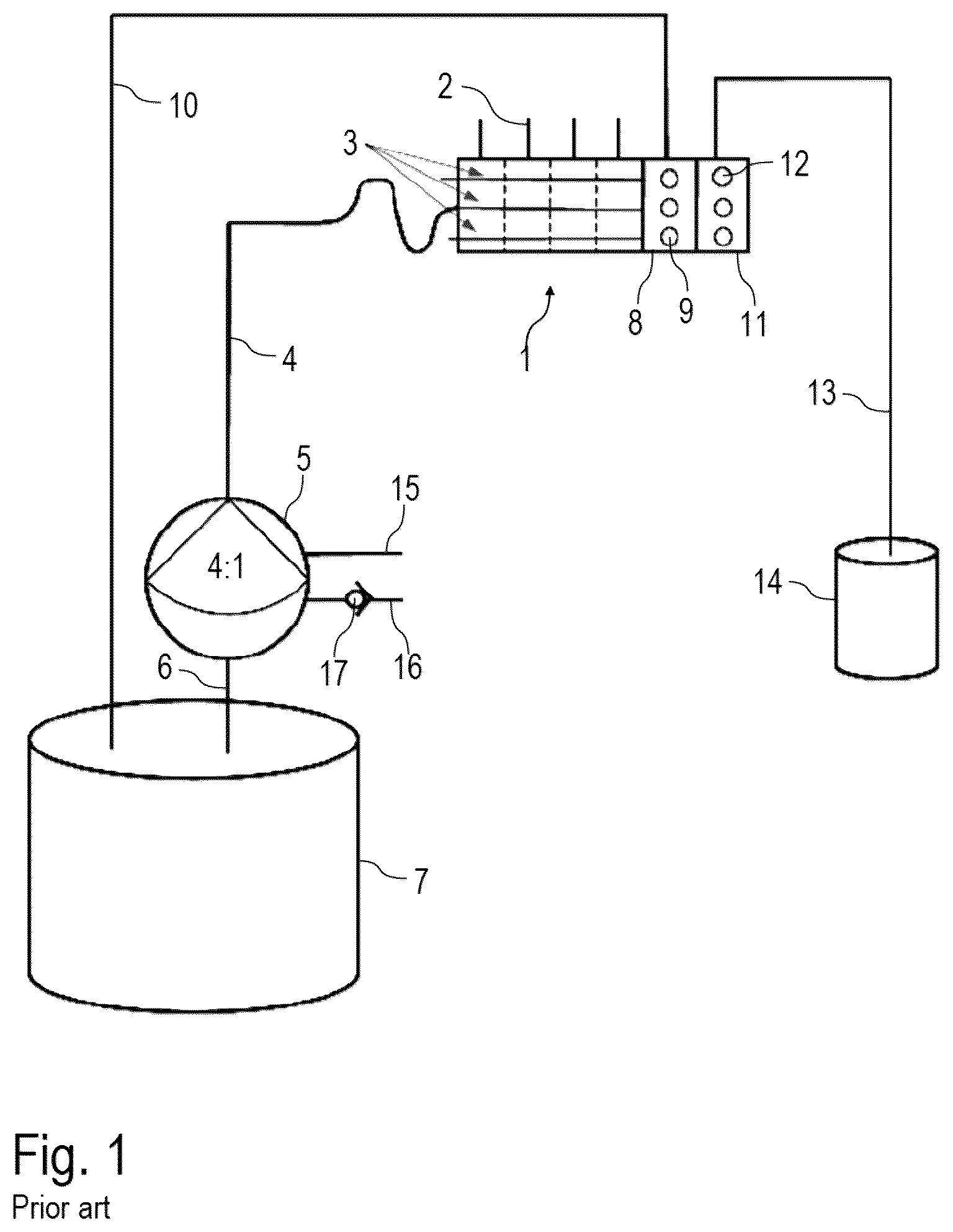 Patent US12583002 Figure 1 – Coating agent pump, coating installation and associated operating method