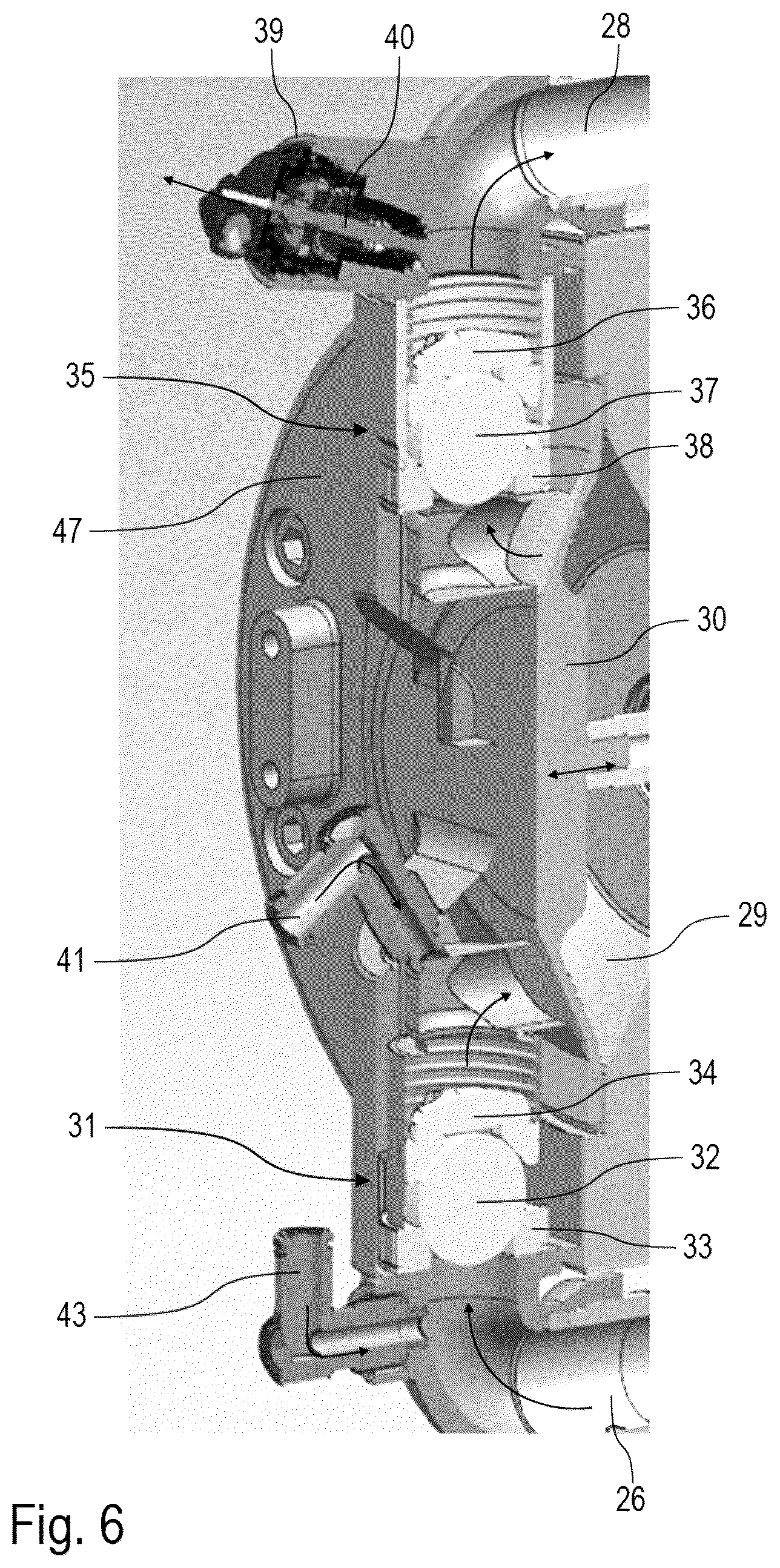 Patent US12583002 Figure 6 – Coating agent pump, coating installation and associated operating method