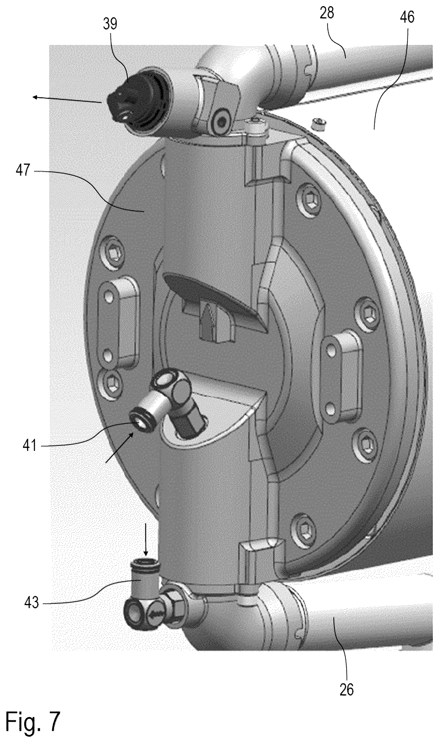 Patent US12583002 Figure 7 – Coating agent pump, coating installation and associated operating method