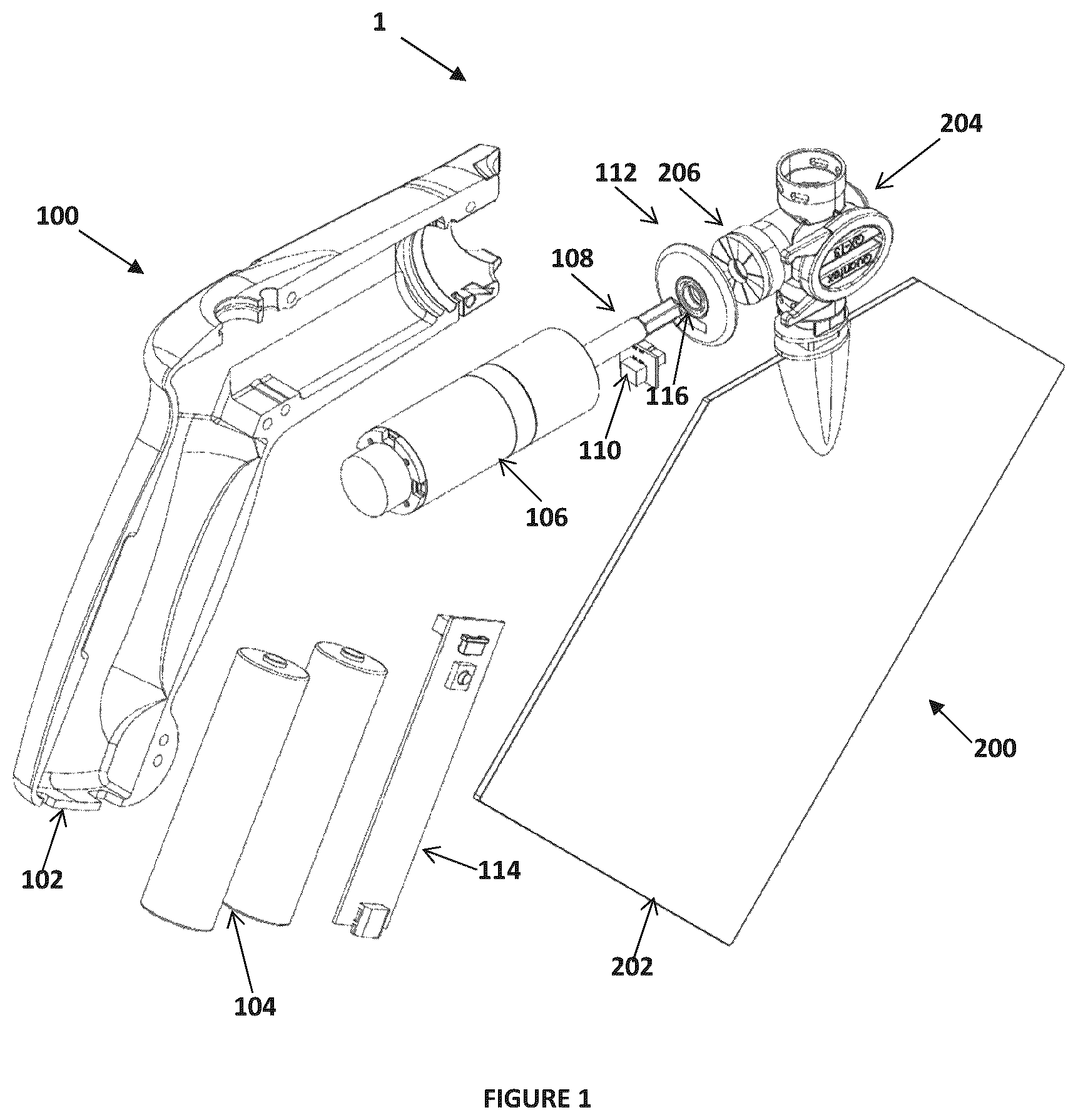 Patent US12583003 Figure 1 – Devices for dispensing fluids