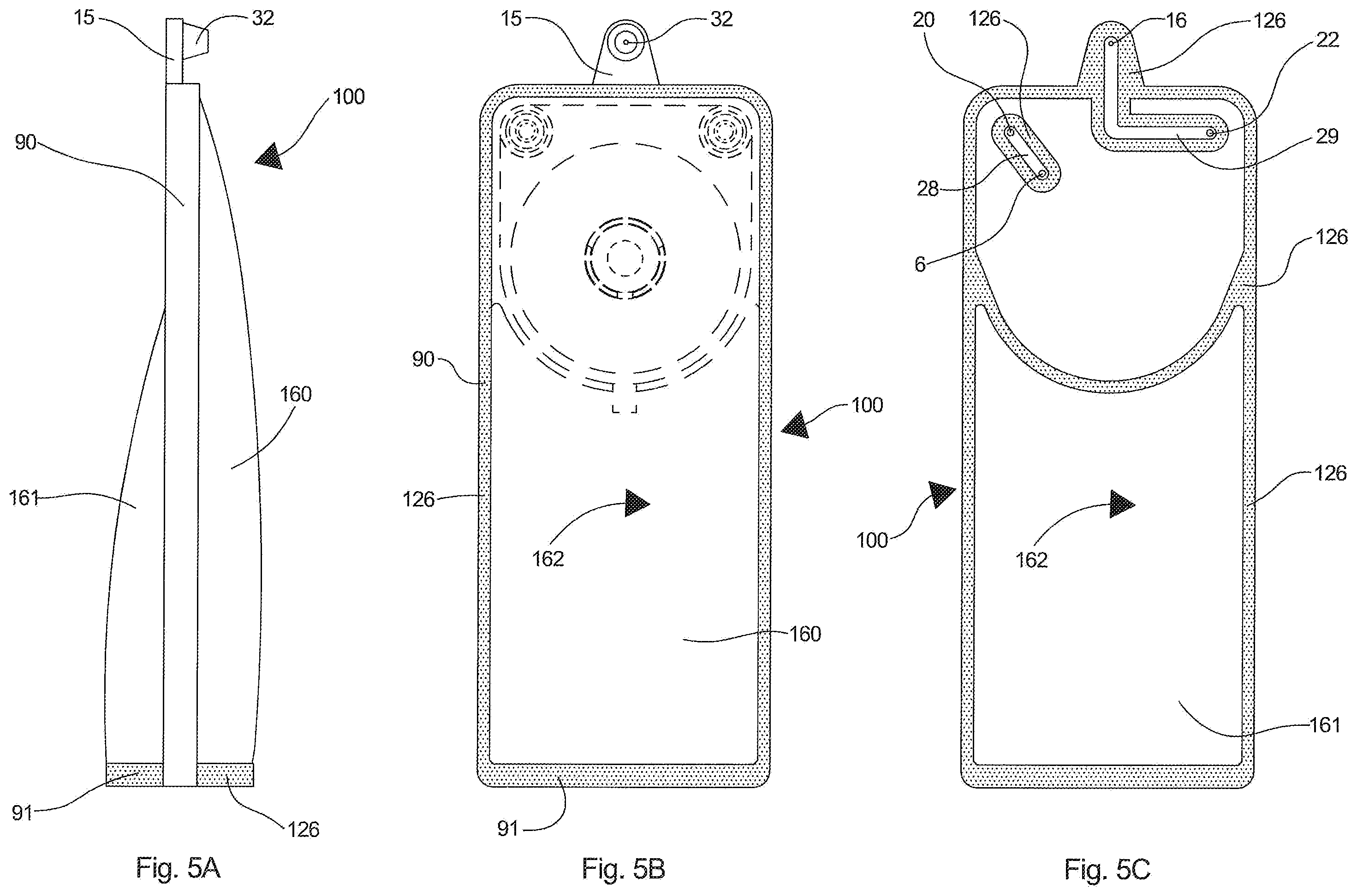 Patent US12583005 Figure 7 – Dosing device, container, product dispenser and system