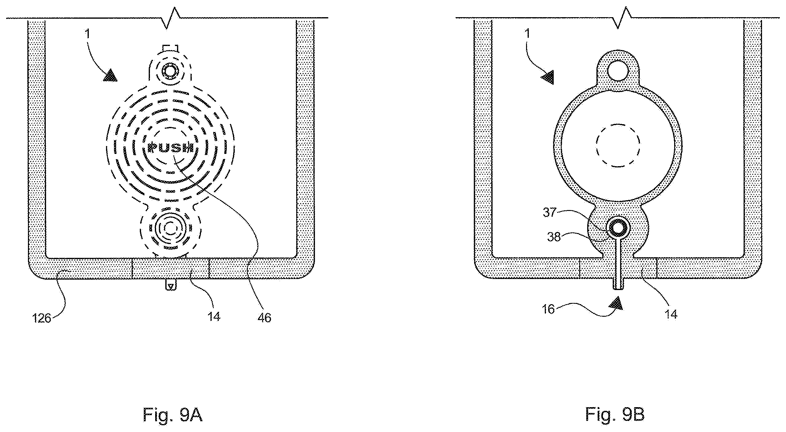 Patent US12583005 Figure 12 – Dosing device, container, product dispenser and system
