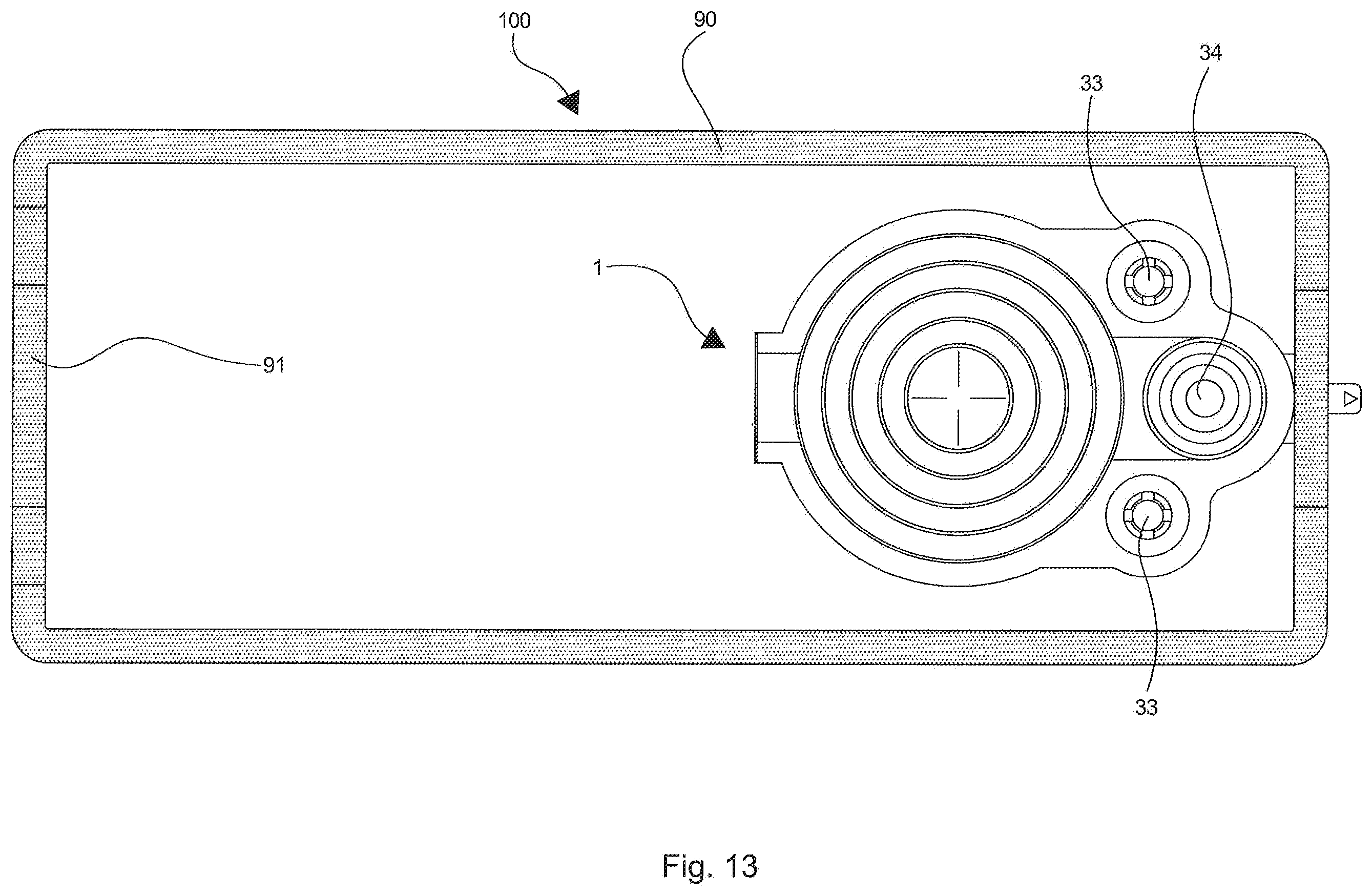 Patent US12583005 Figure 19 – Dosing device, container, product dispenser and system
