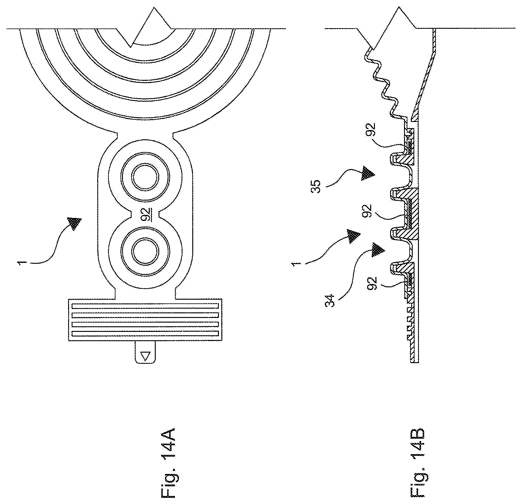 Patent US12583005 Figure 20 – Dosing device, container, product dispenser and system