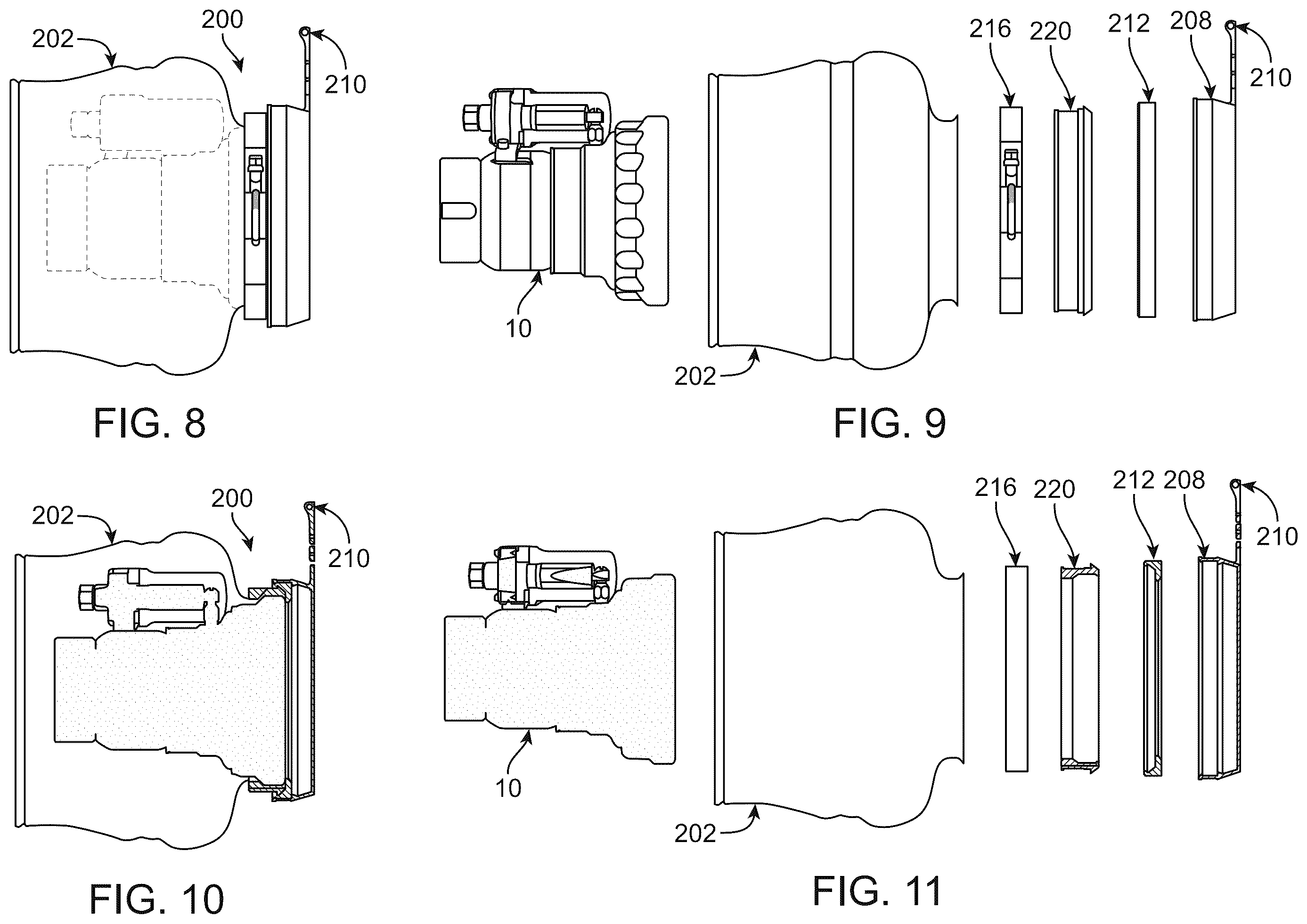 Patent US12583006 Figure 5 – Blow off cover for a nozzle