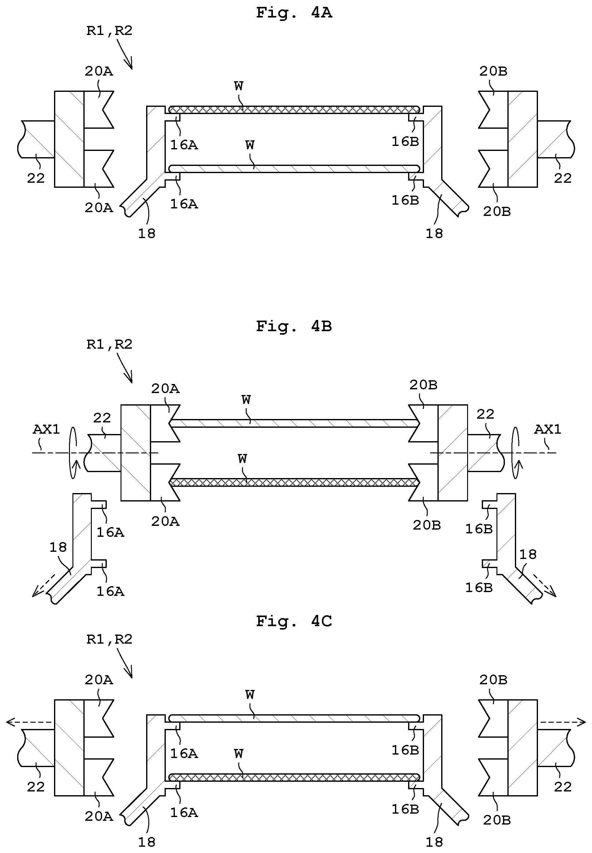 Patent US12583019 Figure 4 – Substrate treating apparatus and substrate transporting method