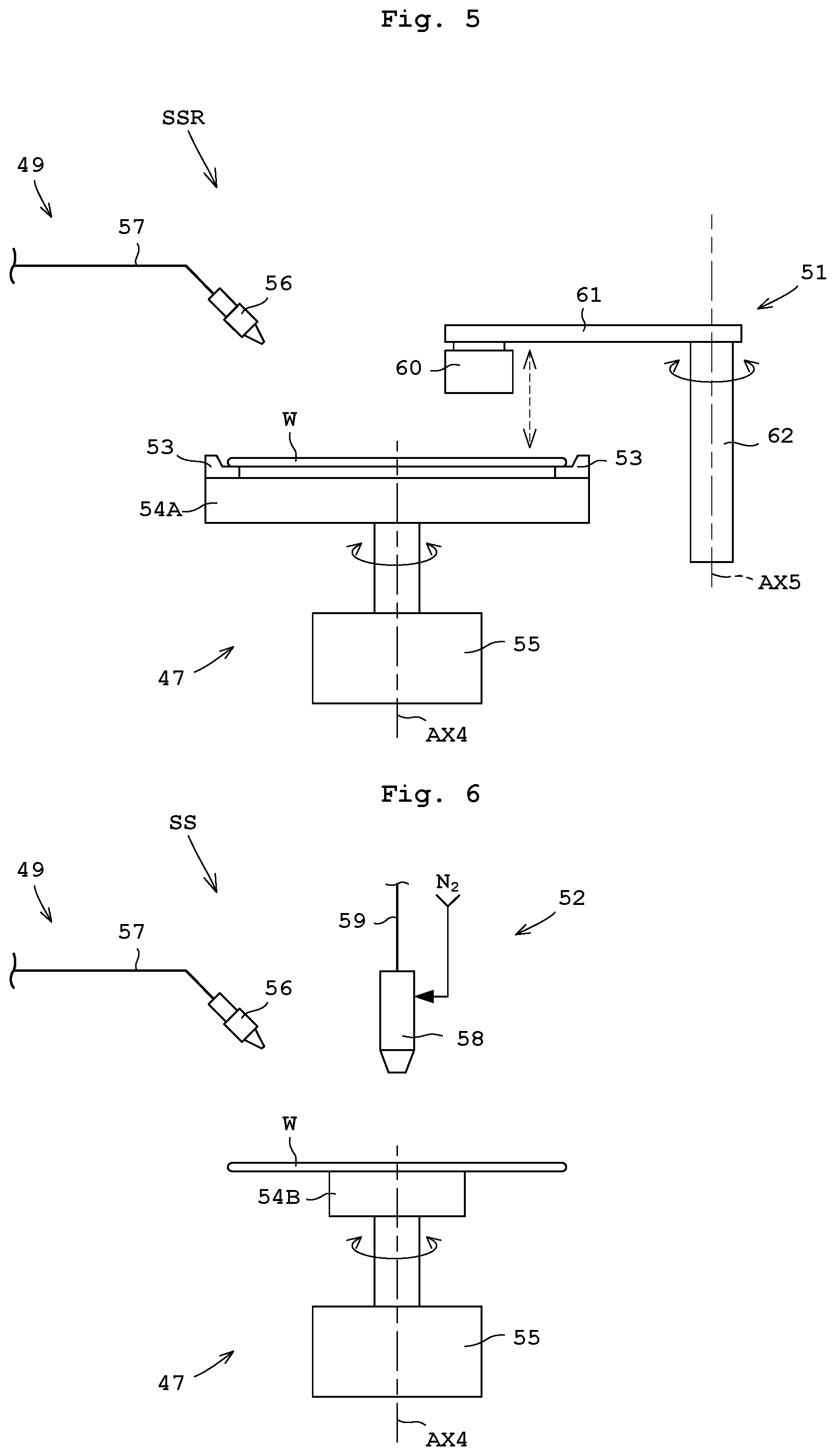 Patent US12583019 Figure 5 – Substrate treating apparatus and substrate transporting method