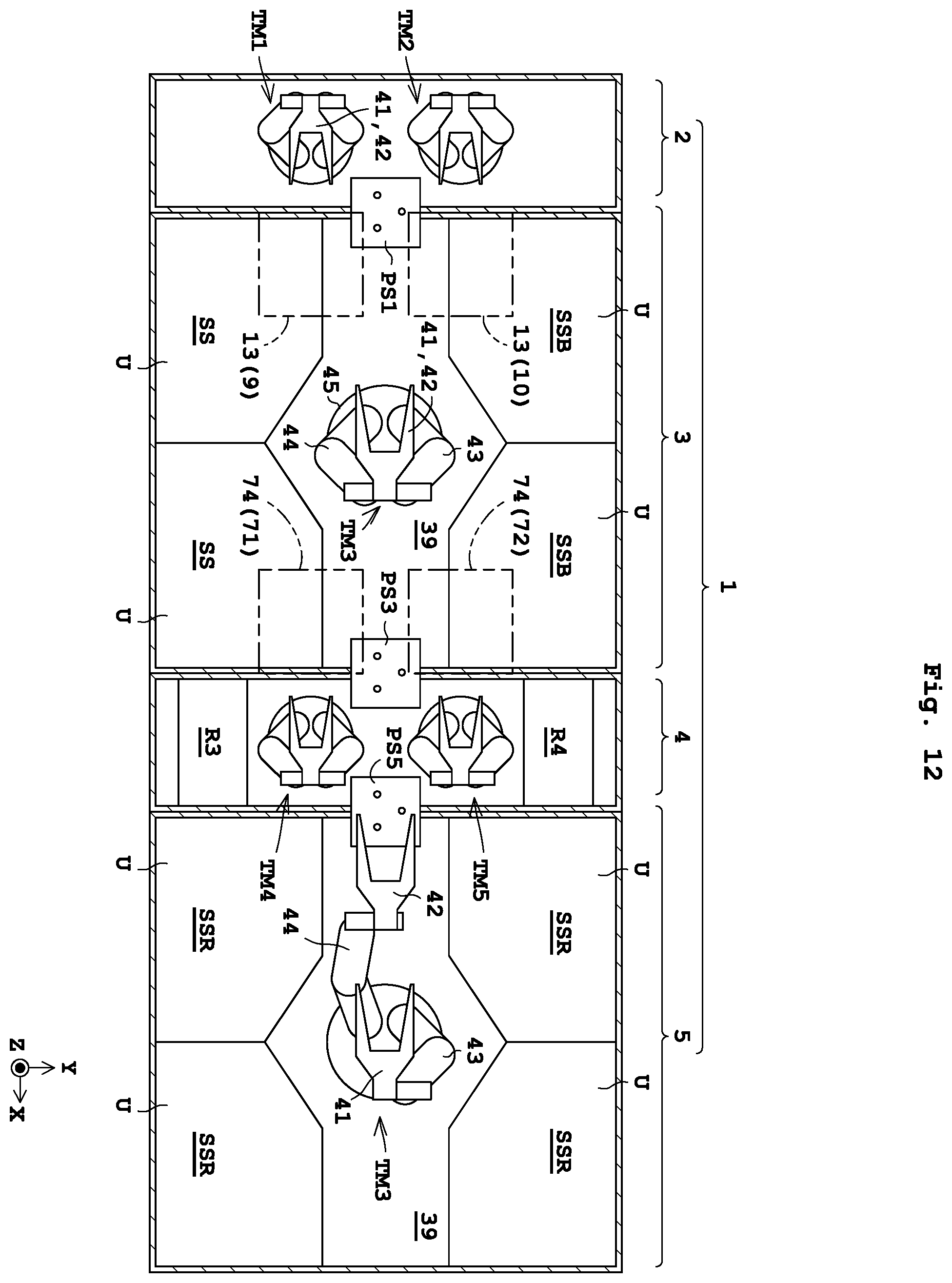 Patent US12583019 Figure 10 – Substrate treating apparatus and substrate transporting method