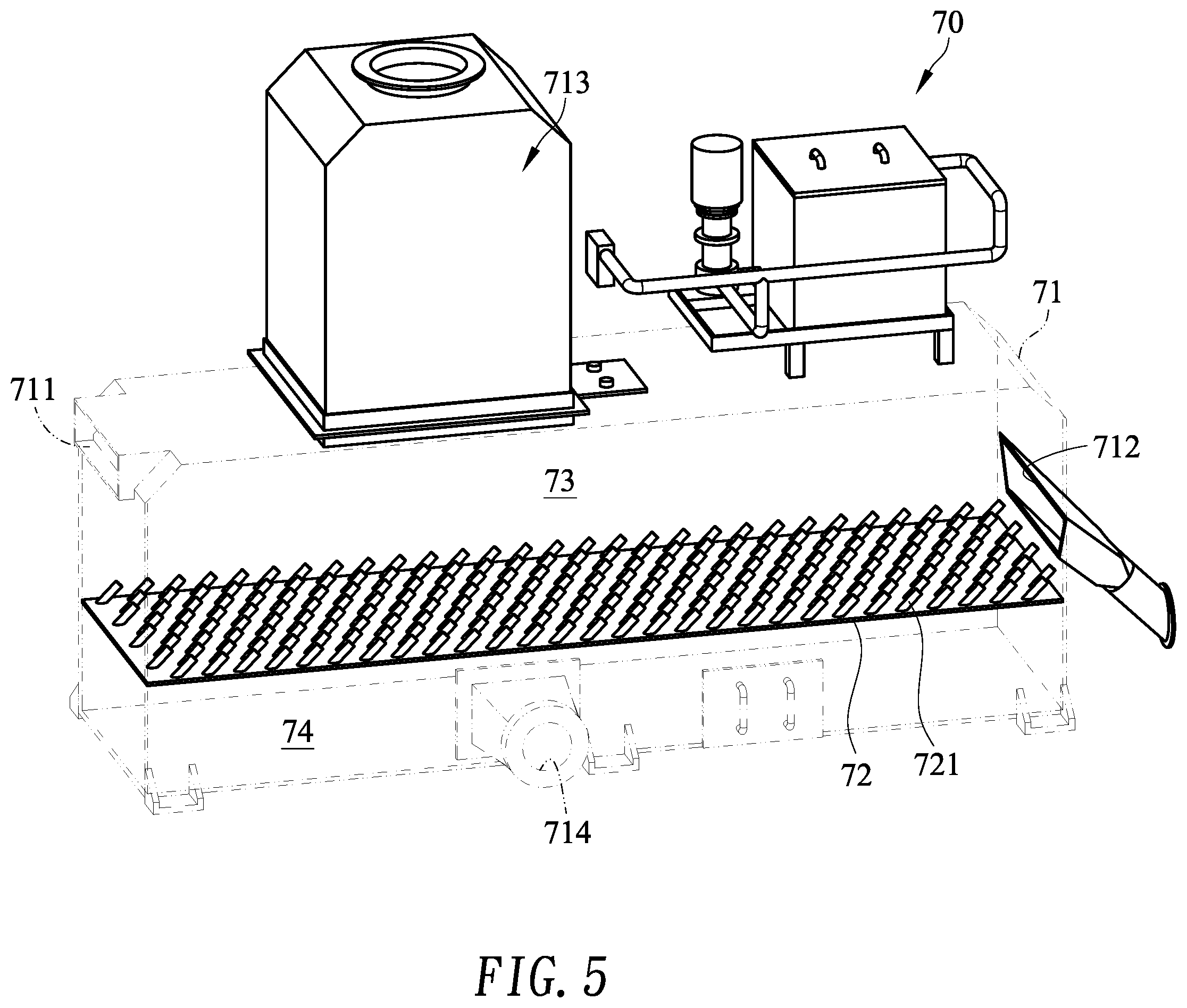 Patent US12583030 Figure 5 – Regeneration treatment method of waste shell-mold and system thereof