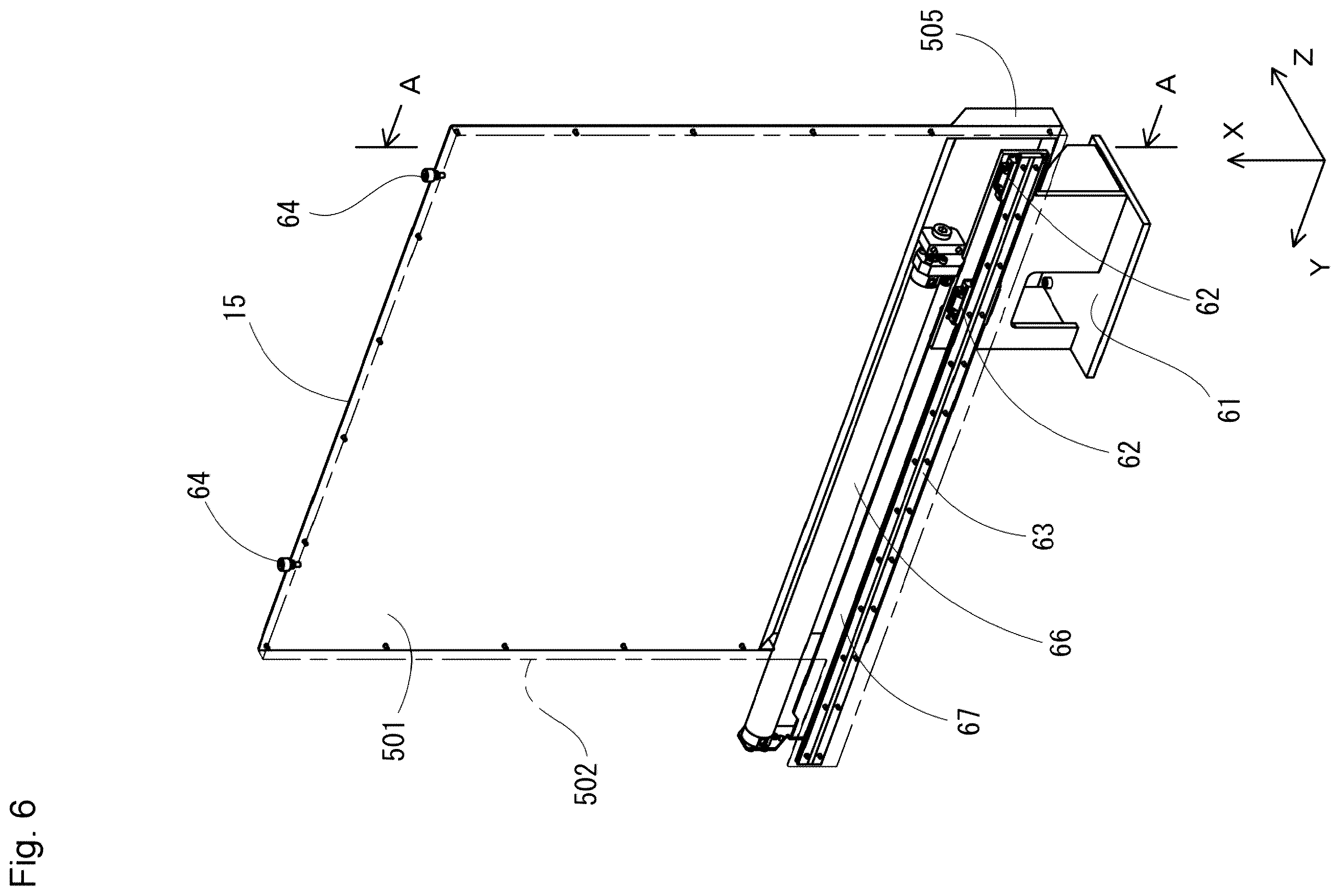 Patent US12583035 Figure 6 – Combined processing machine