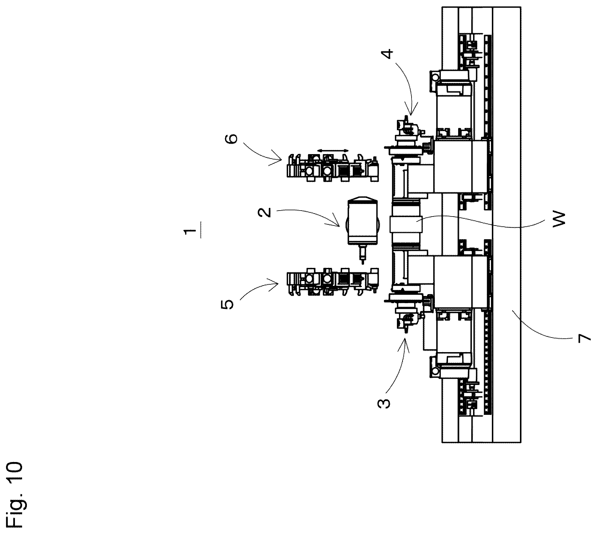 Patent US12583035 Figure 10 – Combined processing machine
