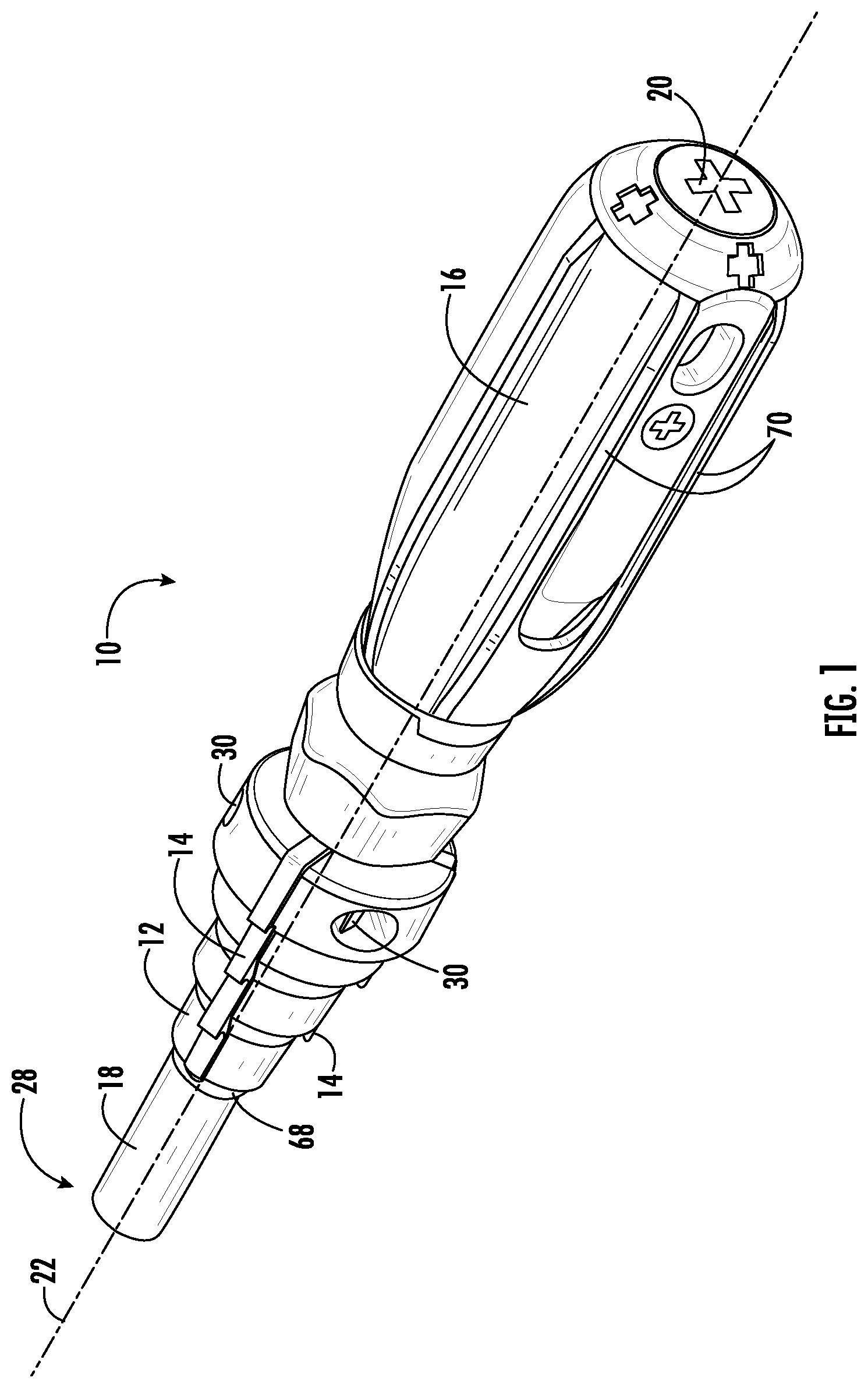 Patent US12583036 — Conduit reamer — Figure 1