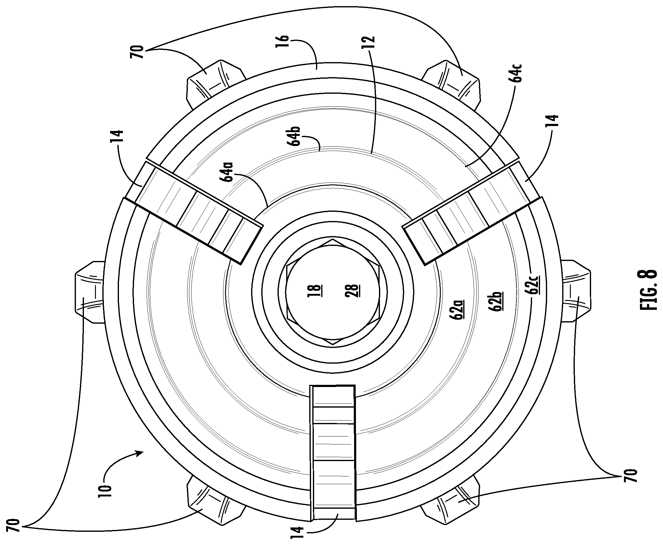 Patent US12583036 Figure 6 – Conduit reamer