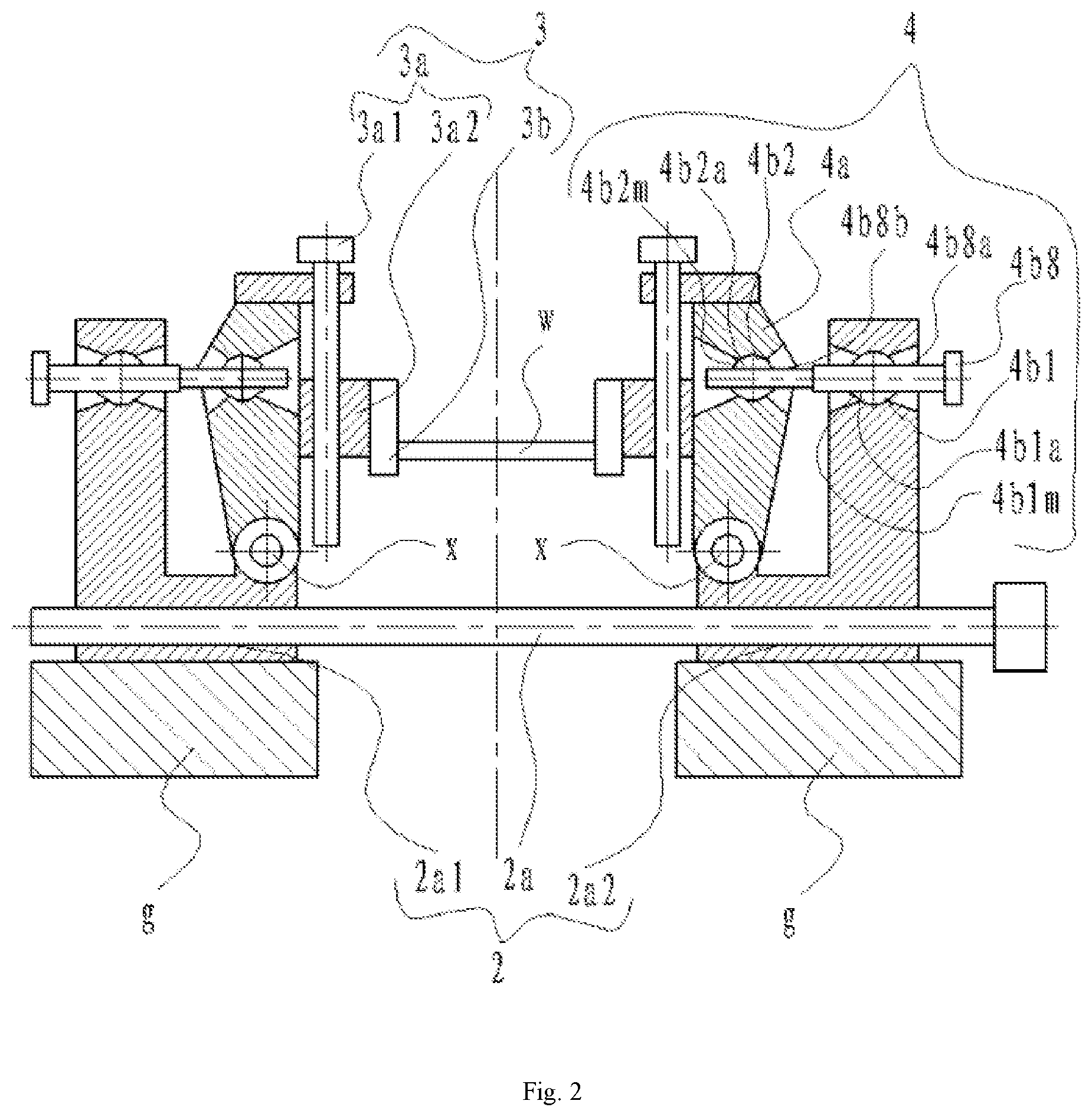 Patent US12583041 Figure 2 – Plate material edge trimming machine