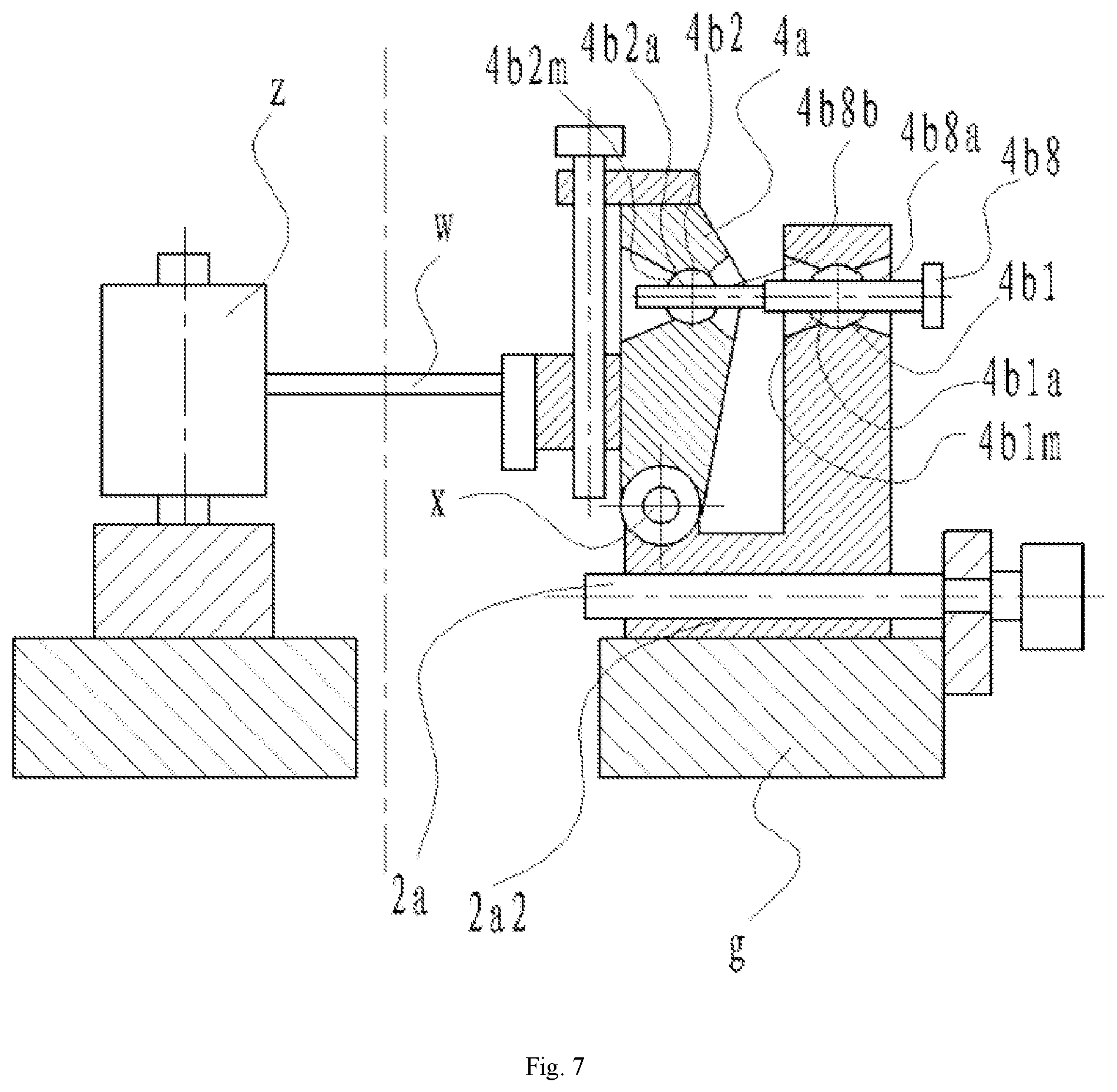 Patent US12583041 Figure 7 – Plate material edge trimming machine