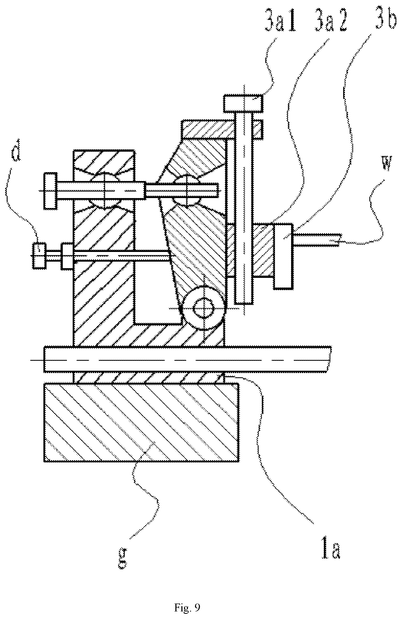 Patent US12583041 Figure 9 – Plate material edge trimming machine