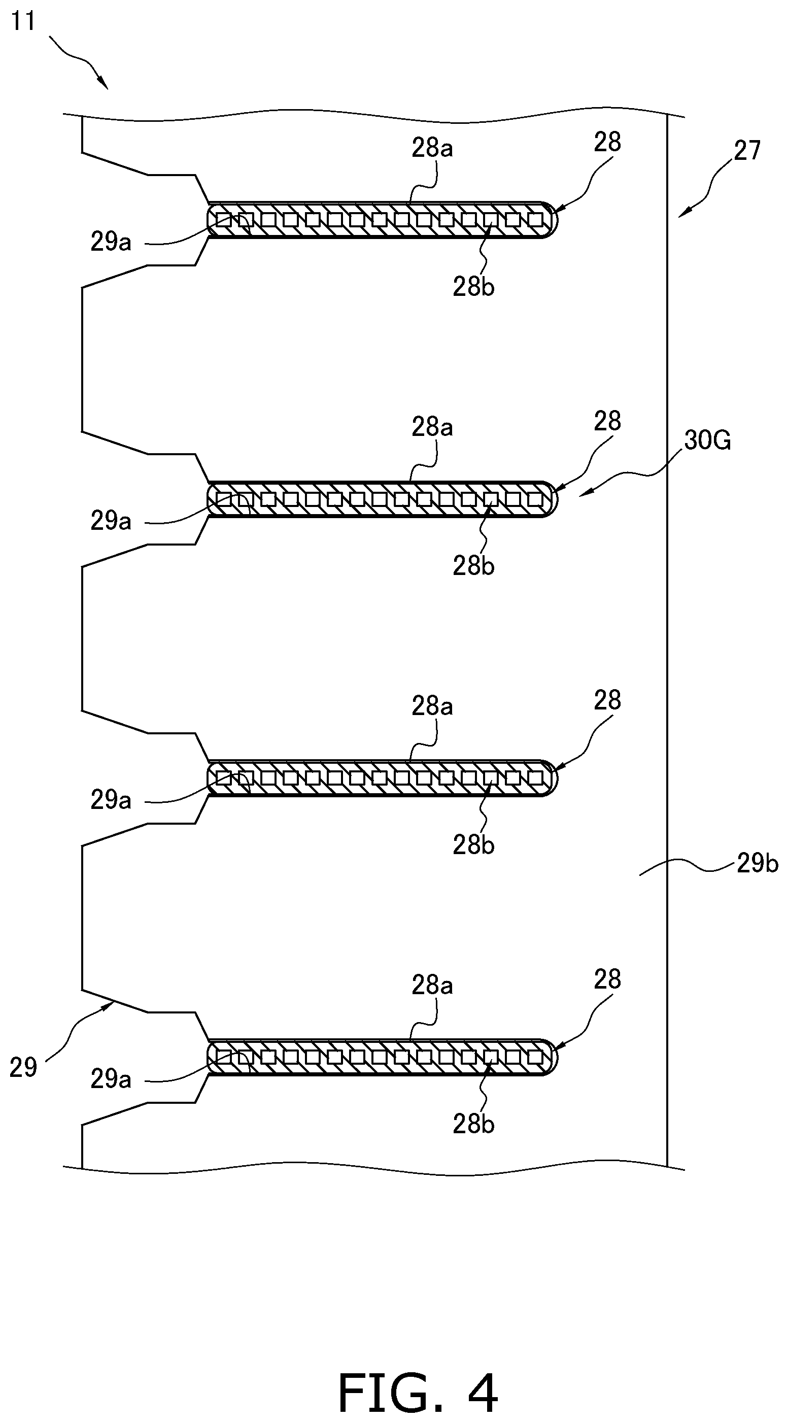 Patent US12583042 Figure 4 – Heat exchanger, heat pump device, and method of manufacturing heat exchanger